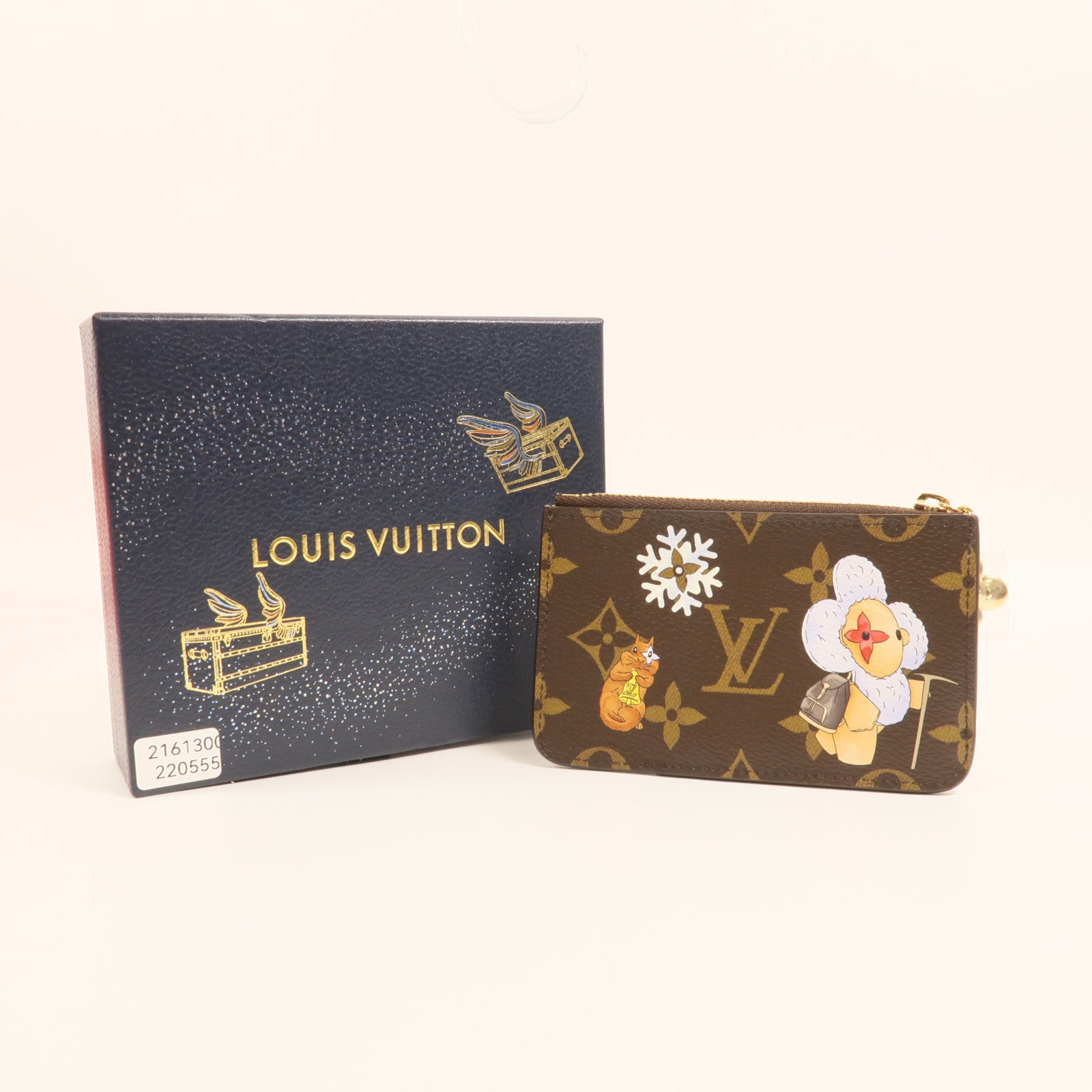 LOUIS VUITTON Monogram Vivienne Romy Card Case卡片套