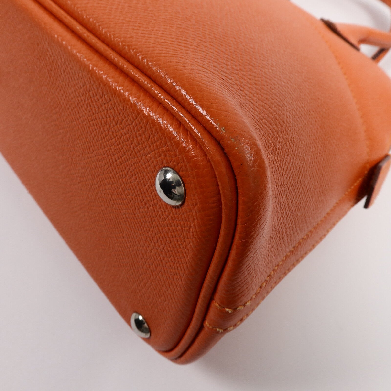 HERMES Epsom皮革Bolide 27手挽袋Feu