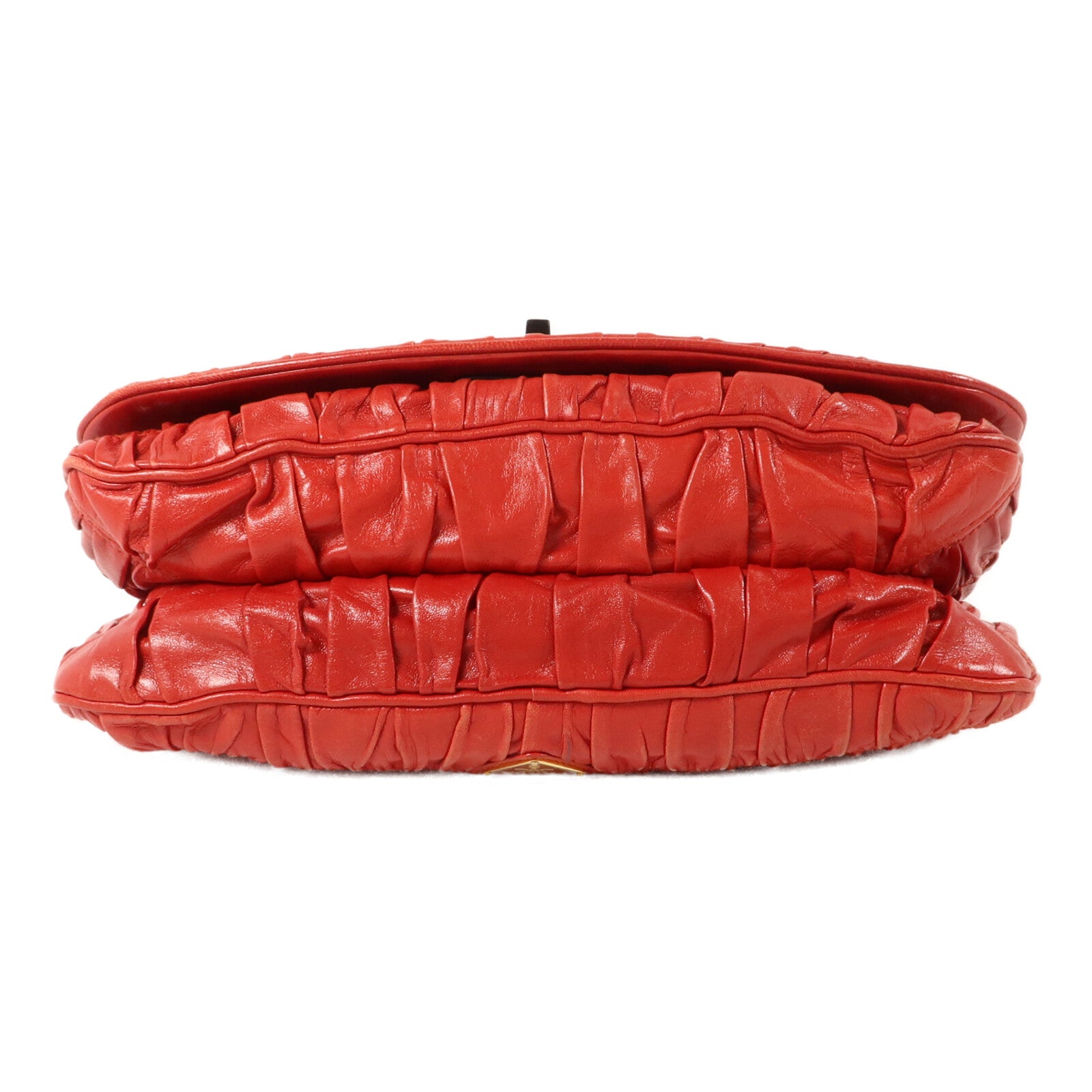 PRADA 牛皮皮革Gaufre Flap肩背袋