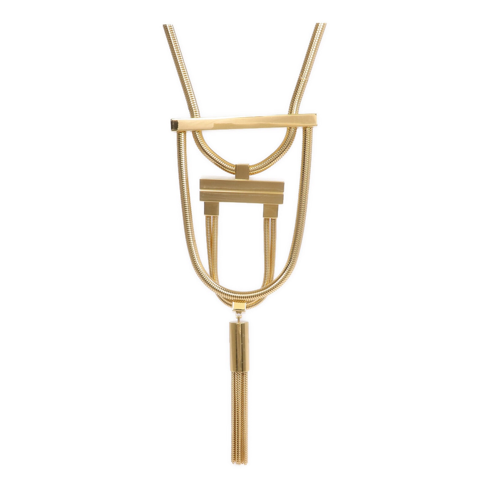 SAINT LAURENT 金屬Opium Tassel Necklace項鍊