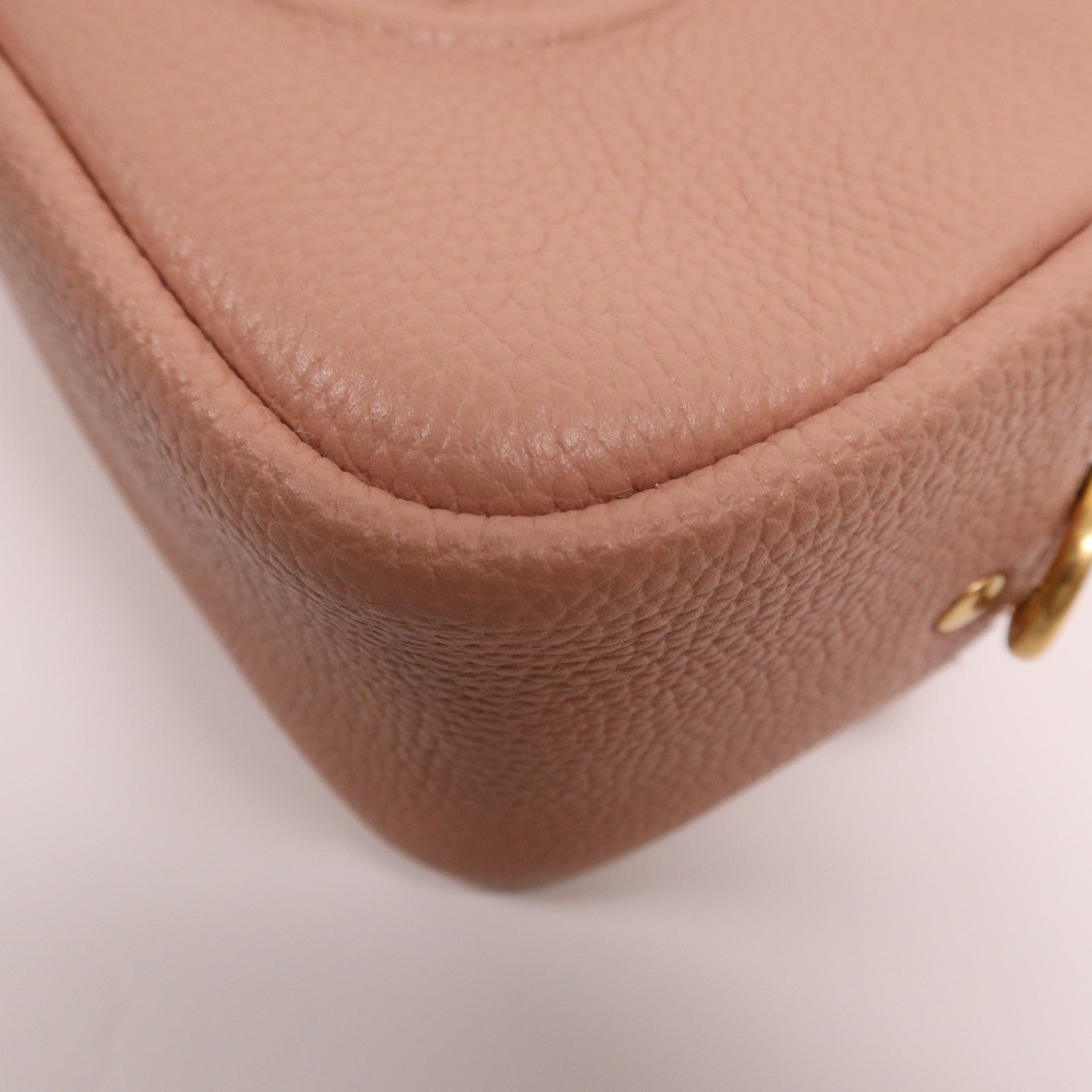 牛皮皮革Shoulder Bag金扣肩背袋