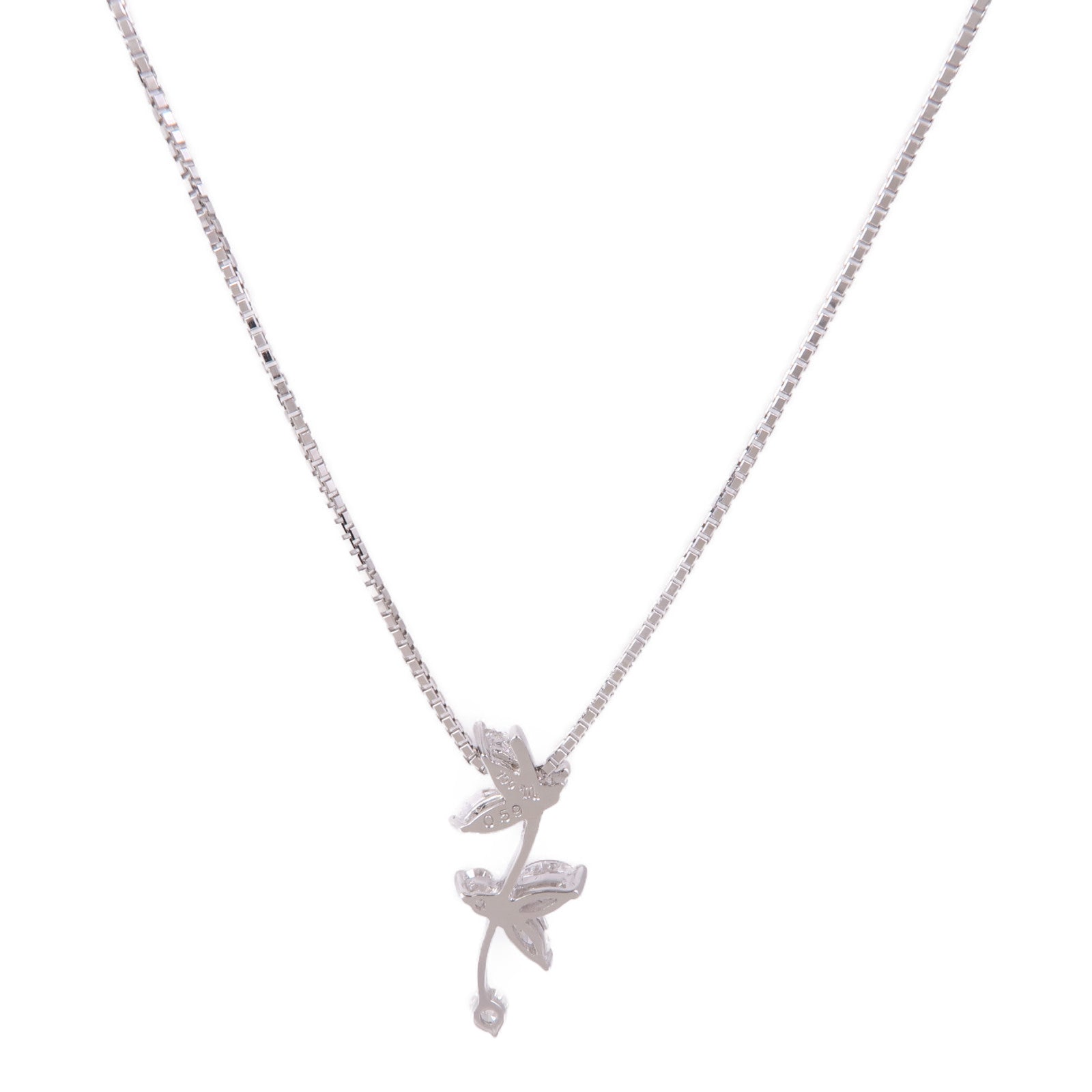 JEWELRY 18K白金Diamond Necklace鑽石項鍊