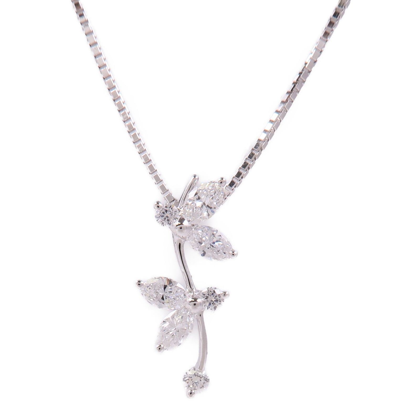 JEWELRY 18K白金Diamond Necklace鑽石項鍊