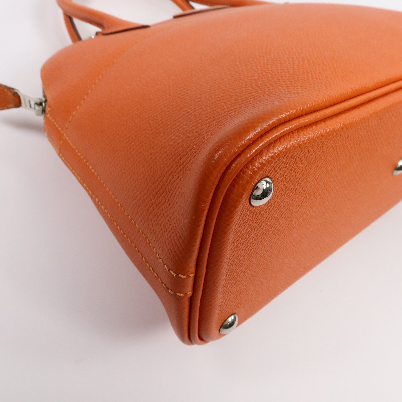 HERMES Epsom皮革Bolide 27手挽袋Feu