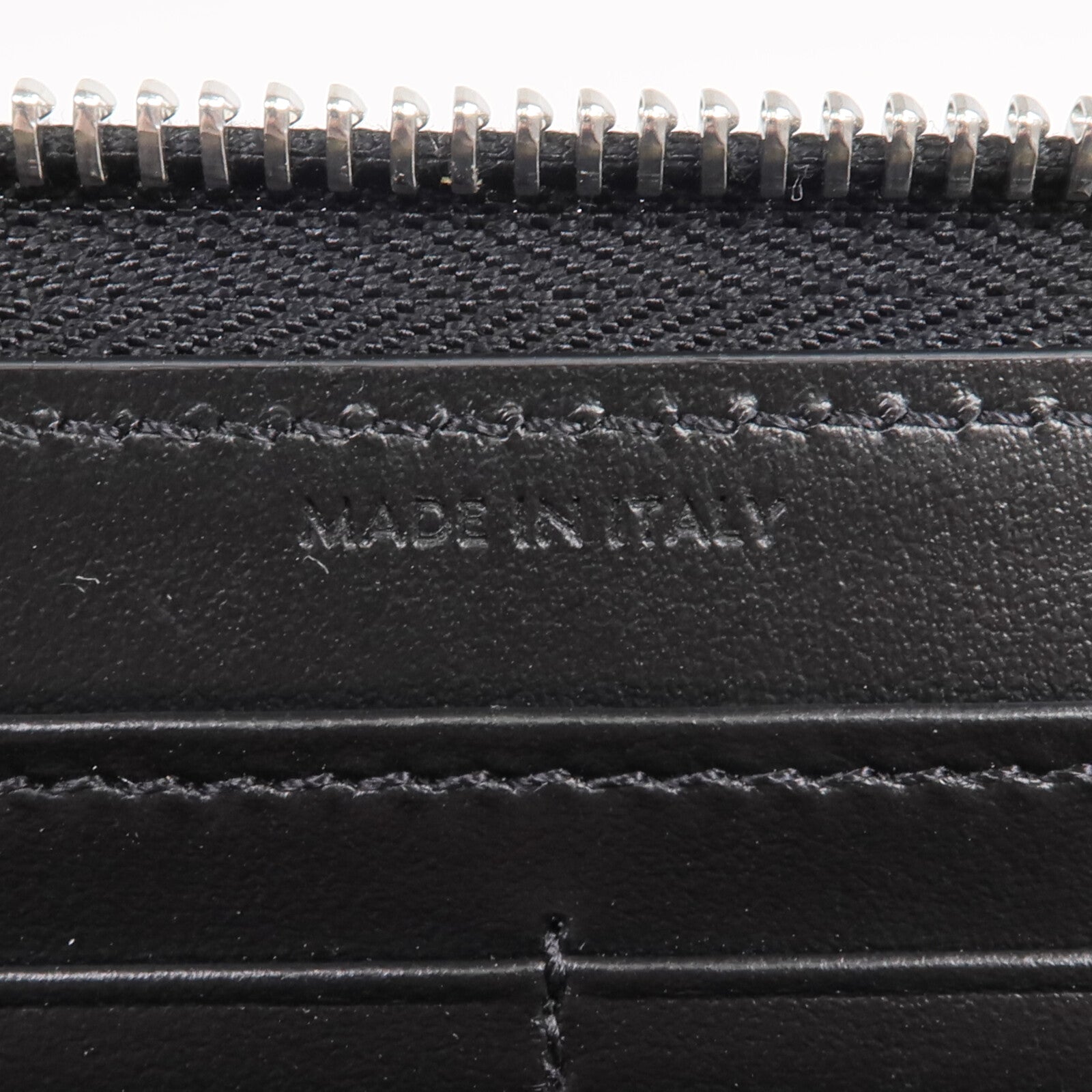 CELINE 塗層帆布Long Wallet銀扣長錢包