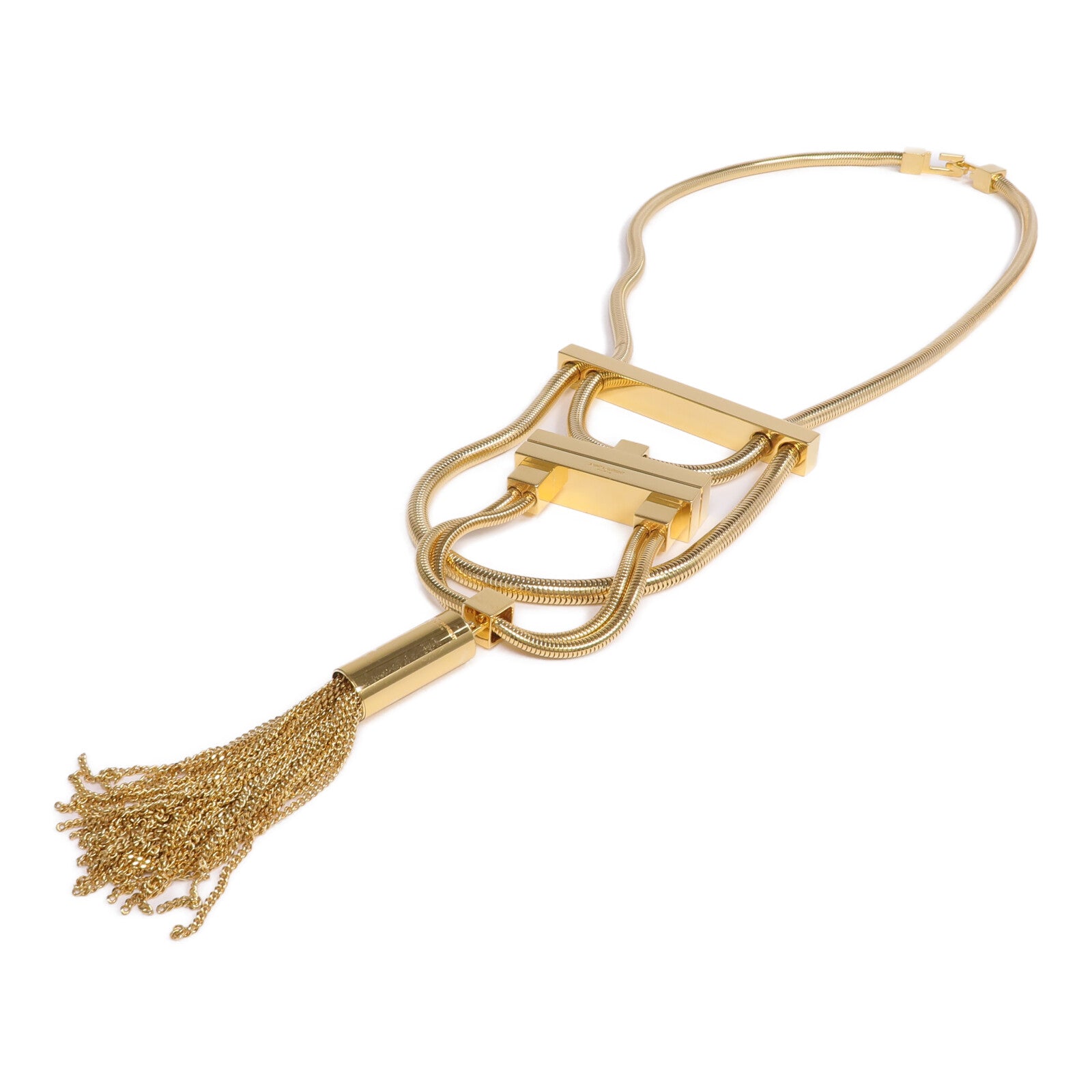 SAINT LAURENT 金屬Opium Tassel Necklace項鍊
