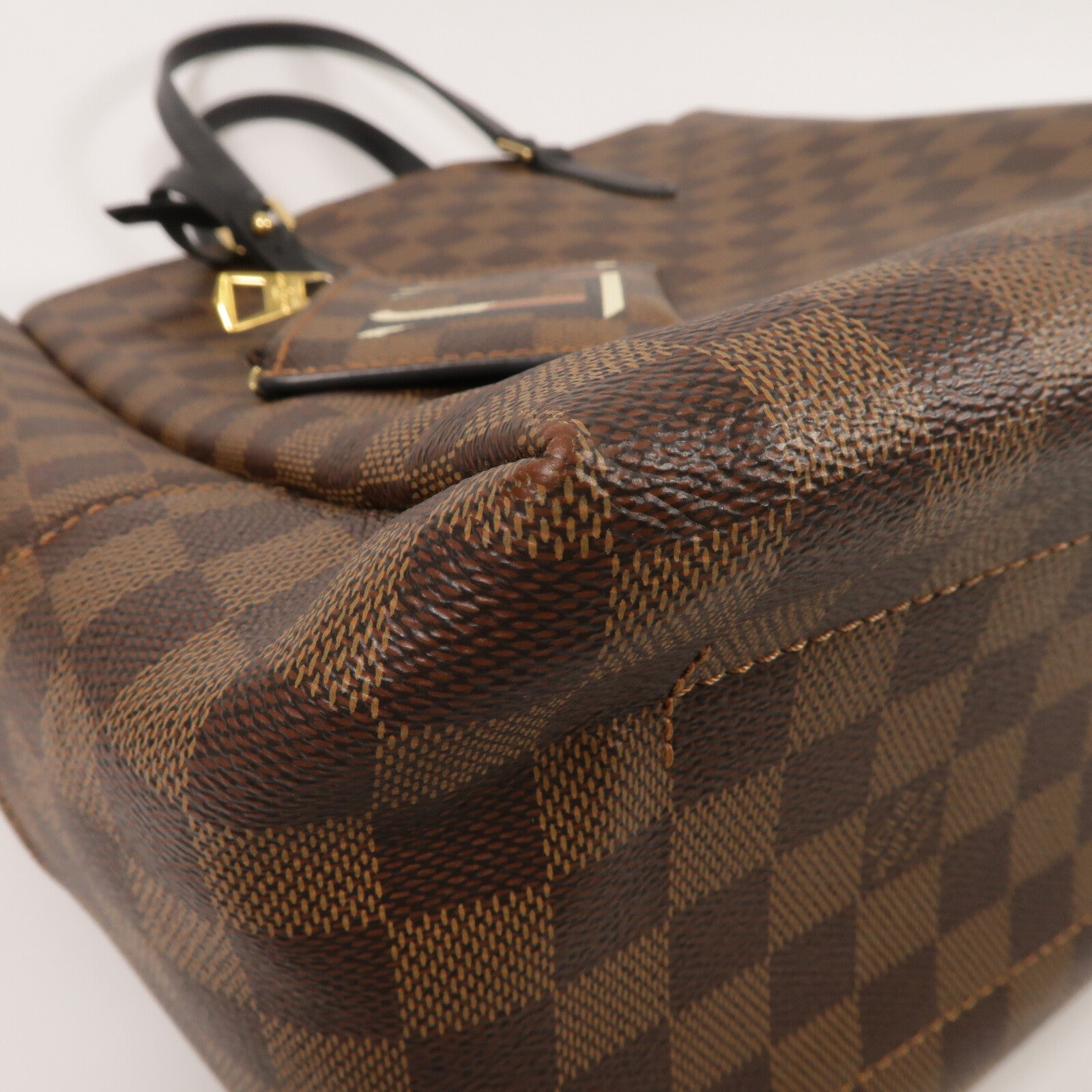LOUIS VUITTON Damier Belmont MM手挽肩背兩用袋