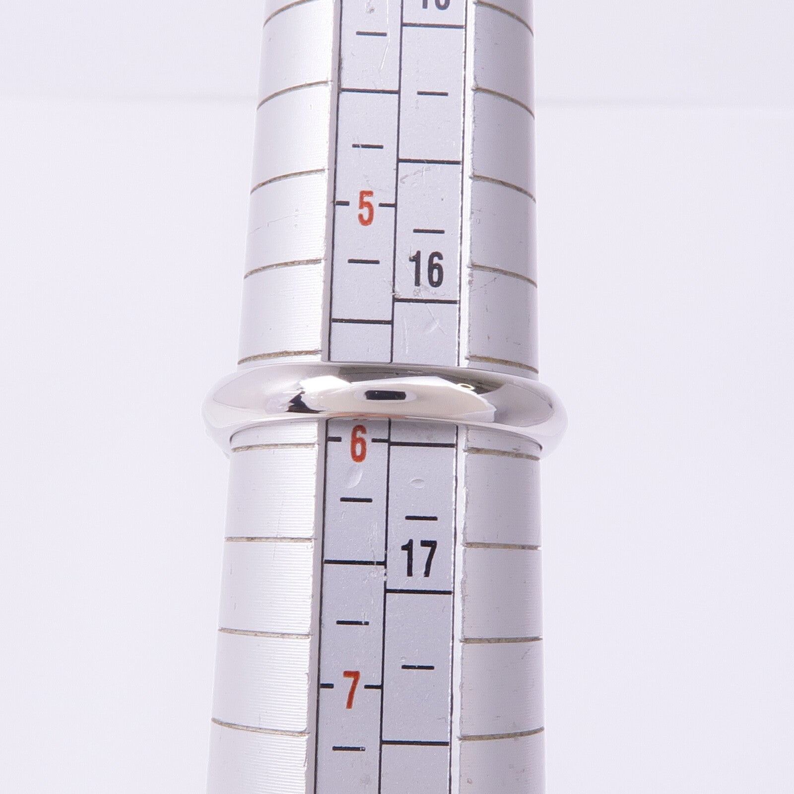 JEWELRY PT900鉑金Sapphire Diamond Ring藍寶石/鑽石戒指US#5.75