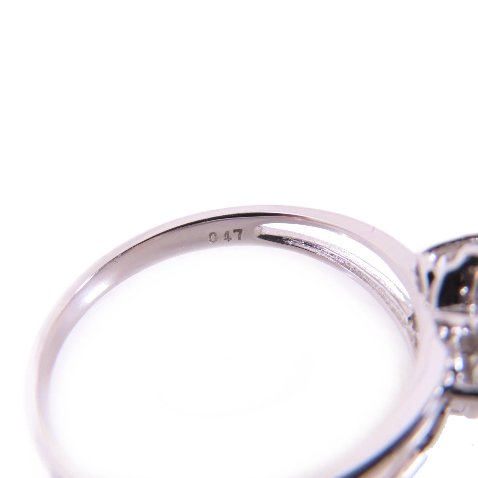 JEWELRY 【激減優惠】18K白金/0.47ct鑽石Diamond Ring戒指US#6.5