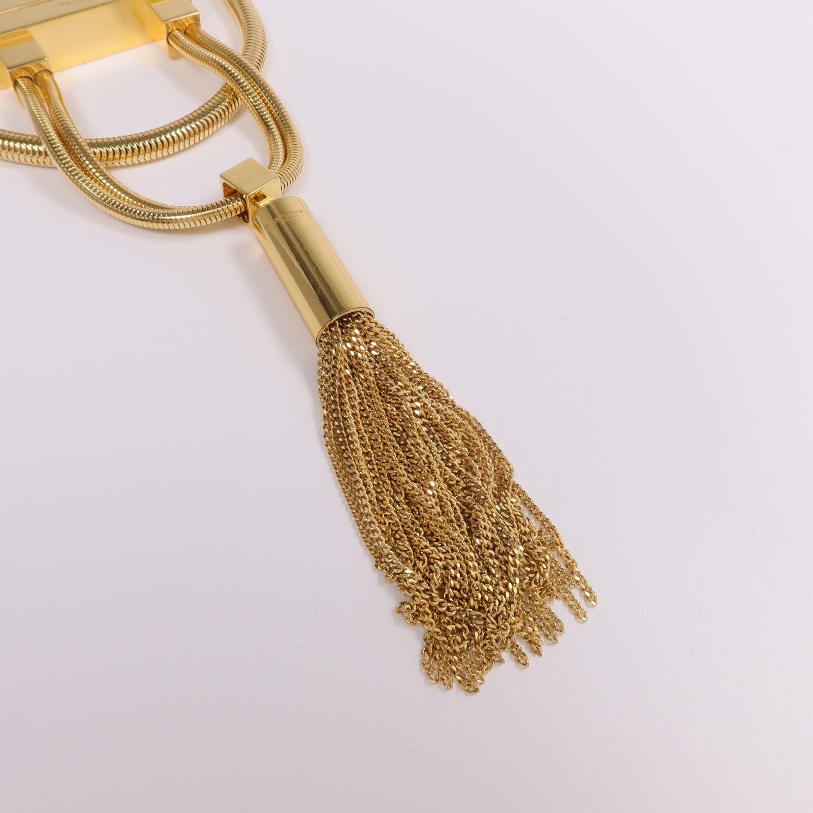 SAINT LAURENT 金屬Opium Tassel Necklace項鍊