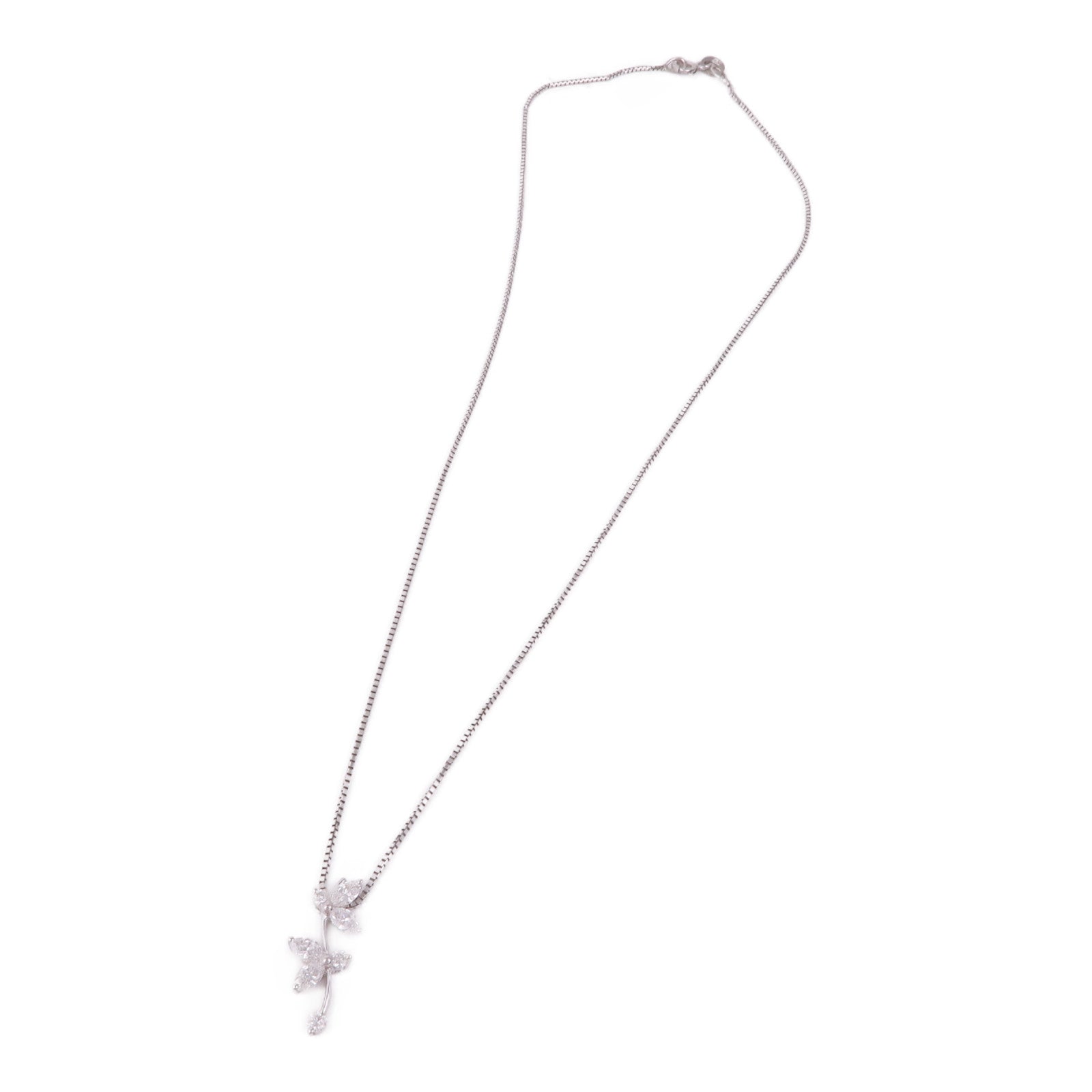 JEWELRY 18K白金Diamond Necklace鑽石項鍊