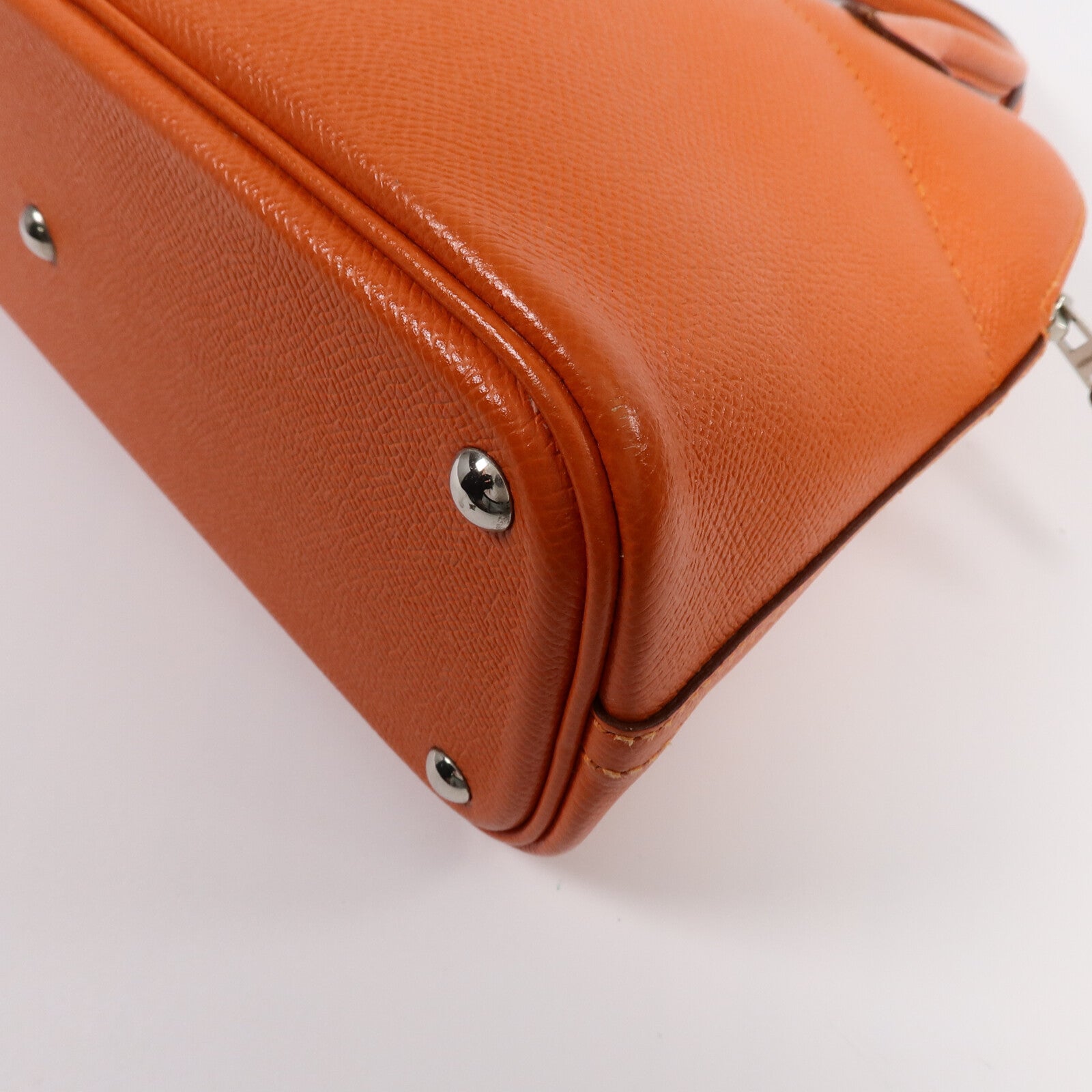 HERMES Epsom皮革Bolide 27手挽袋Feu
