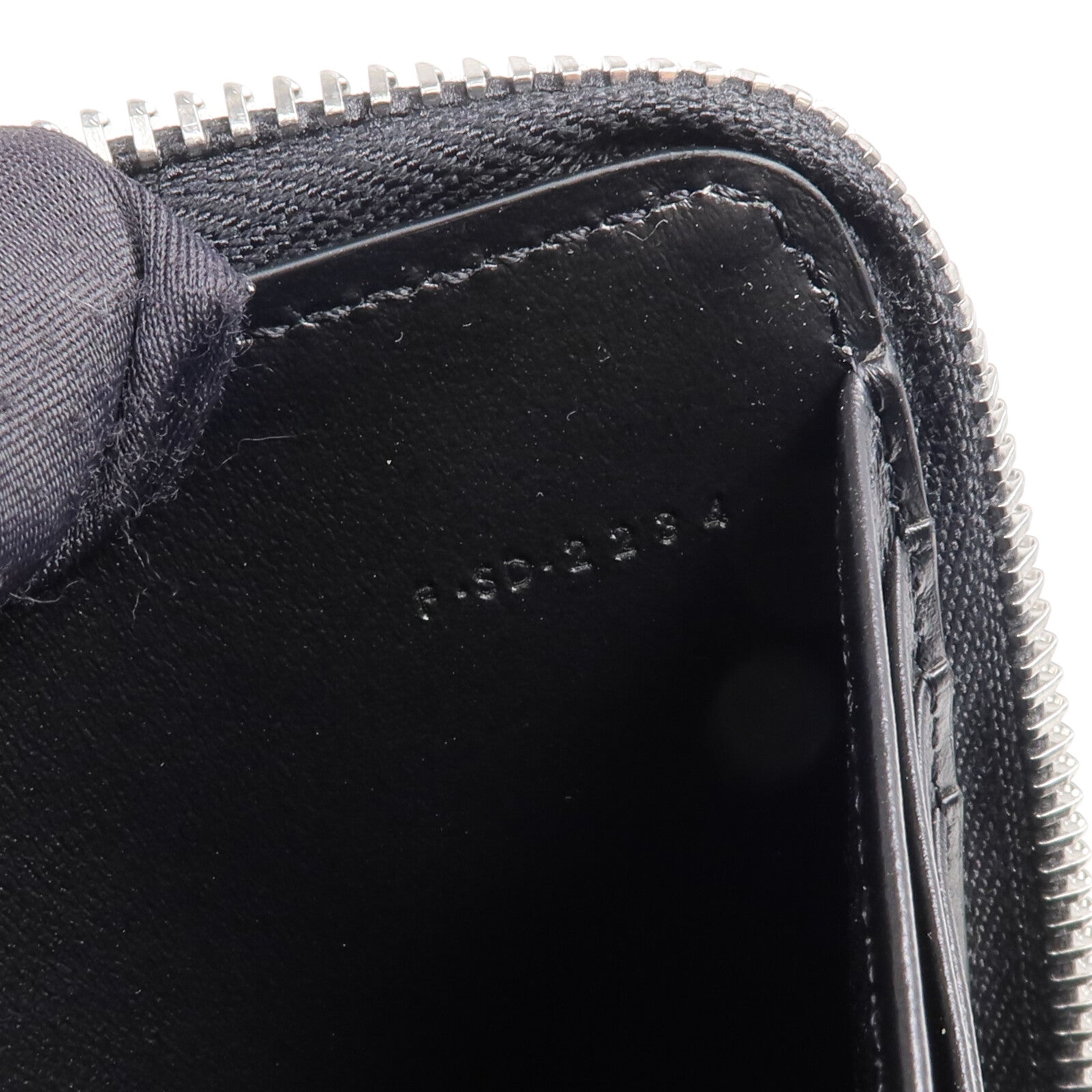 CELINE 塗層帆布Long Wallet銀扣長錢包