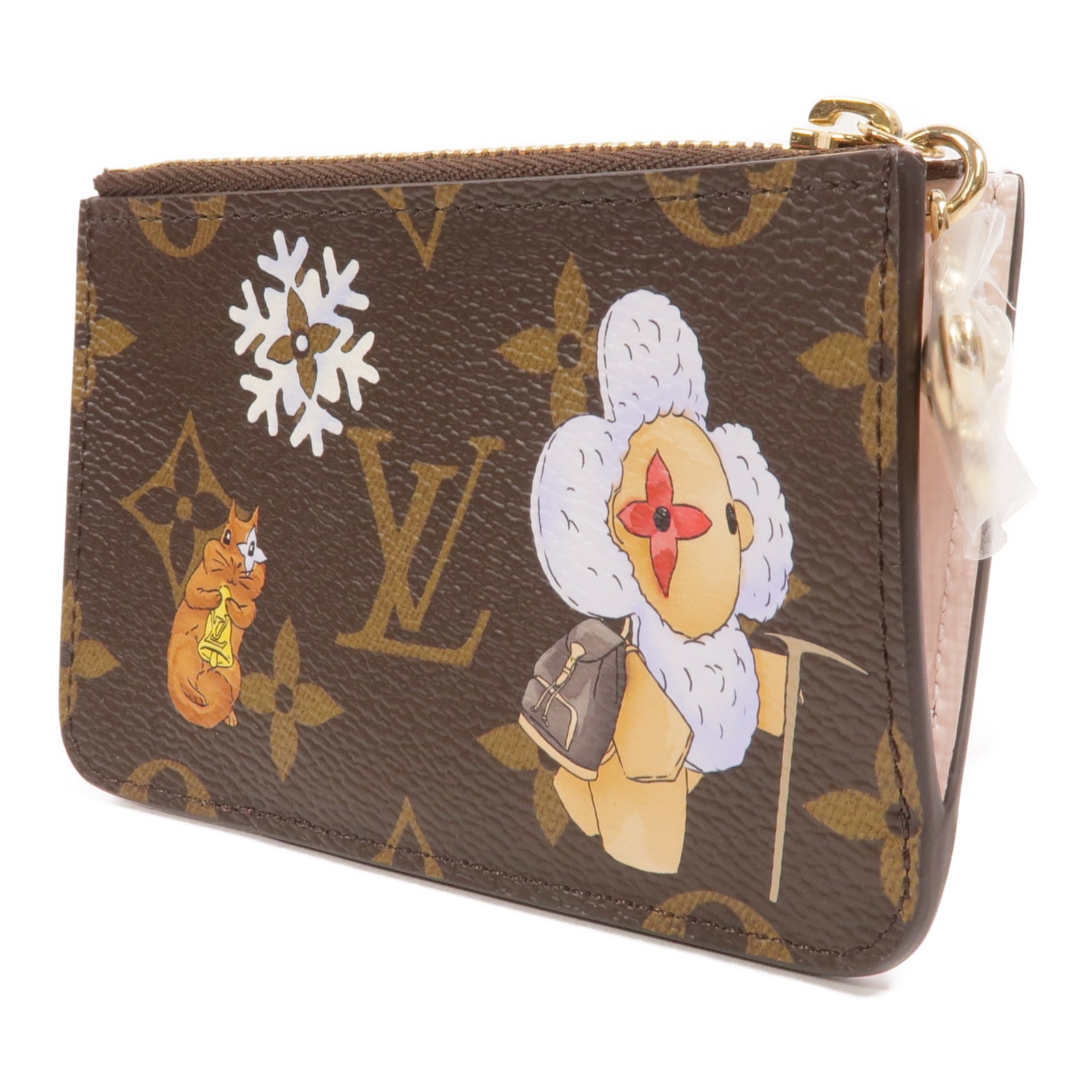 LOUIS VUITTON Monogram Vivienne Romy Card Case卡片套