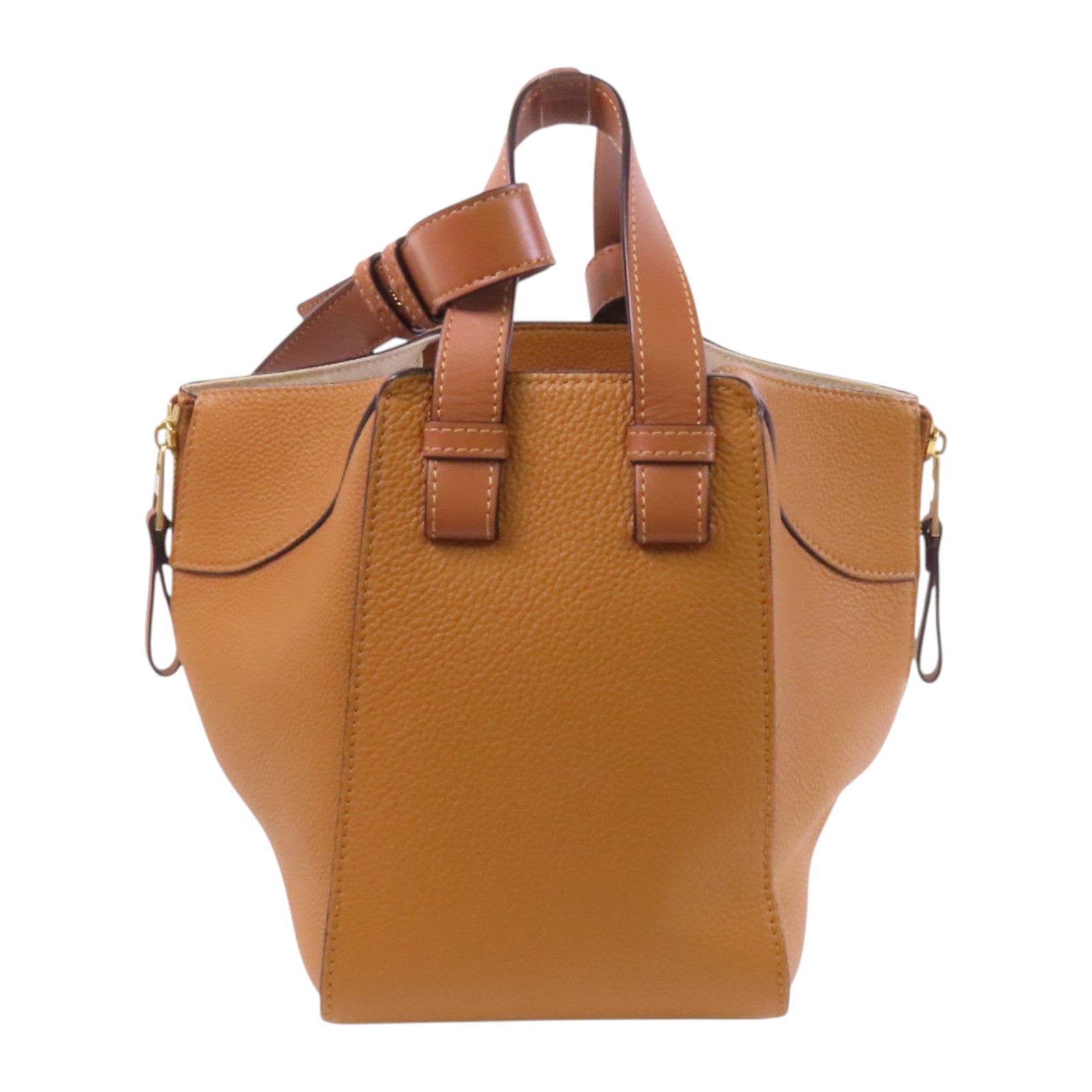 LOEWE 牛皮皮革Hammock Mini金扣手挽肩背兩用袋