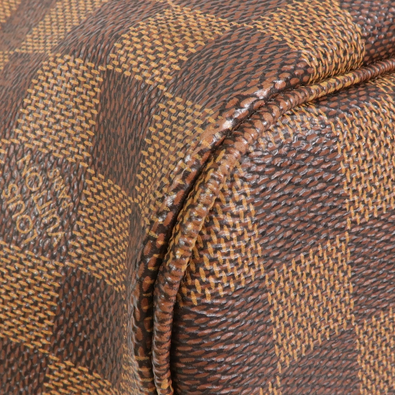 LOUIS VUITTON Damier Neverfull MM金扣手挽袋/肩背袋