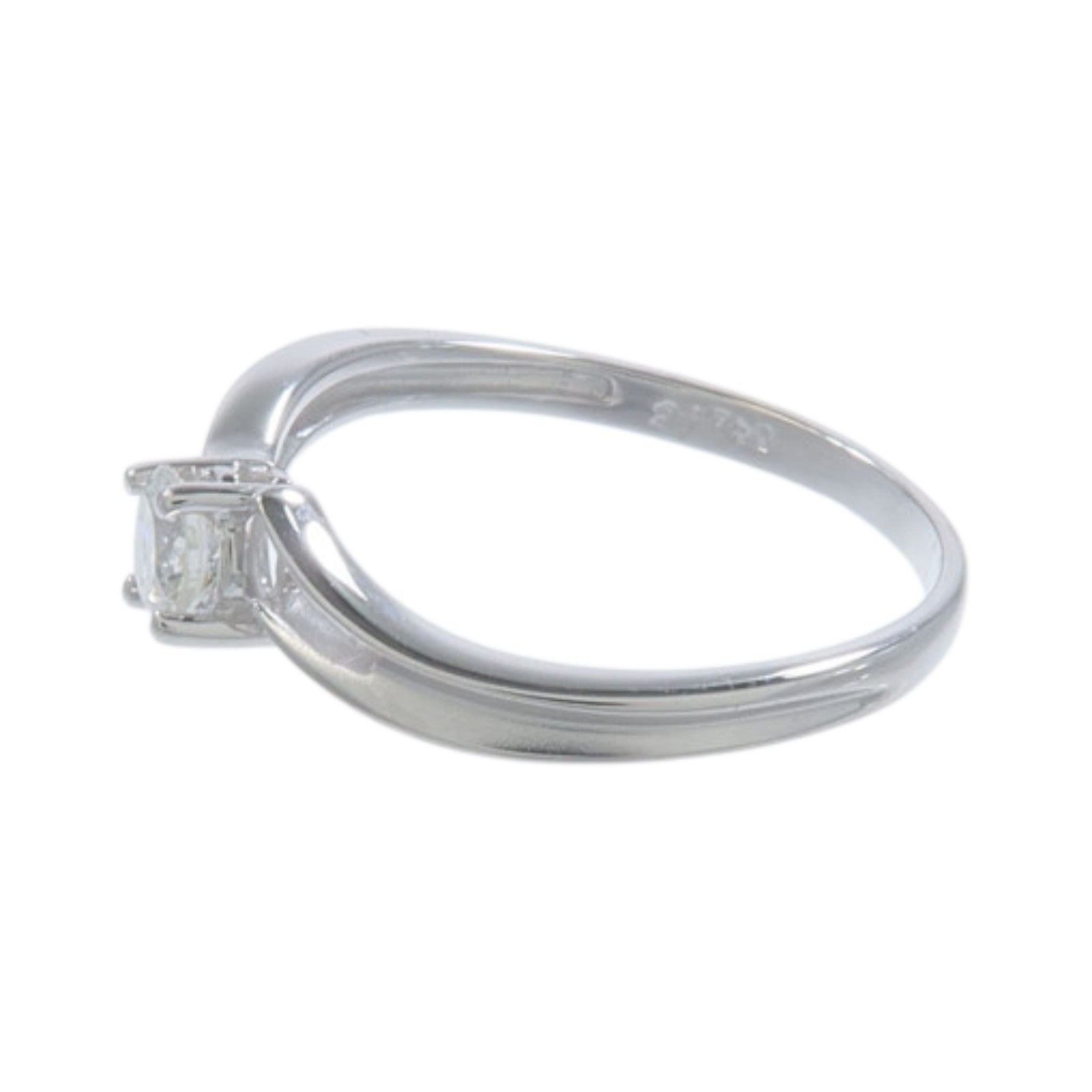 JEWELRY 18K白金Diamond Ring鑽石戒指