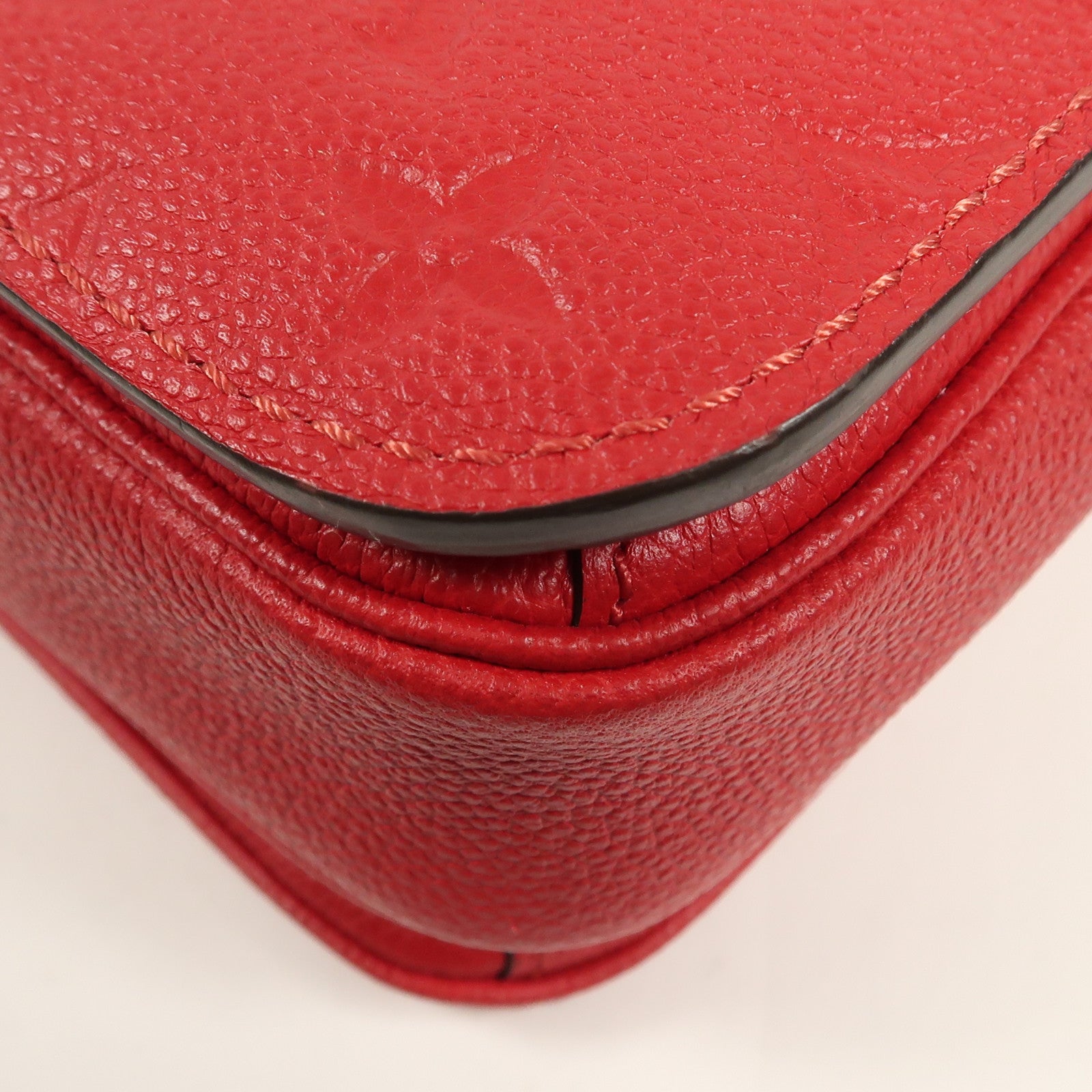 LOUIS VUITTON Monogram Empreinte Pochette Metis金扣手挽肩背兩用袋