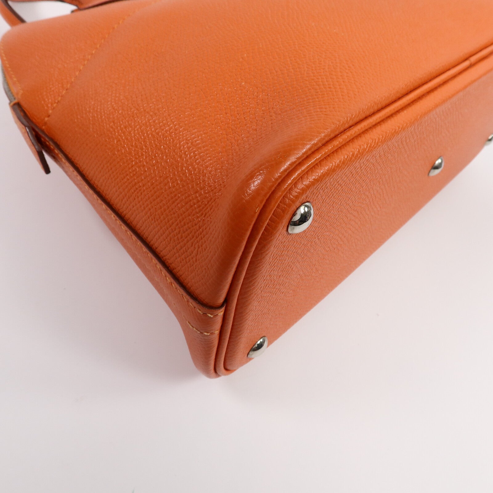 HERMES Epsom皮革Bolide 27手挽袋Feu