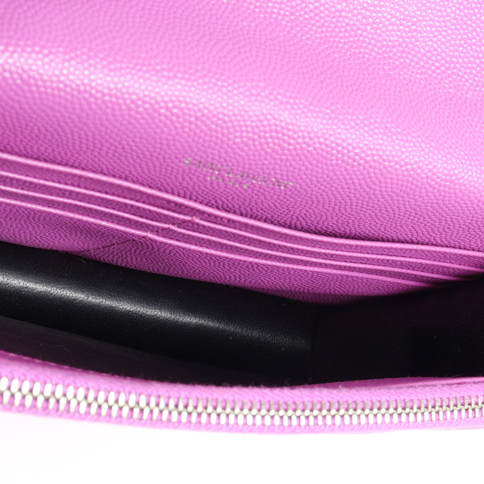 SAINT LAURENT 牛皮皮革Cassandra Envelope Chain Wallet