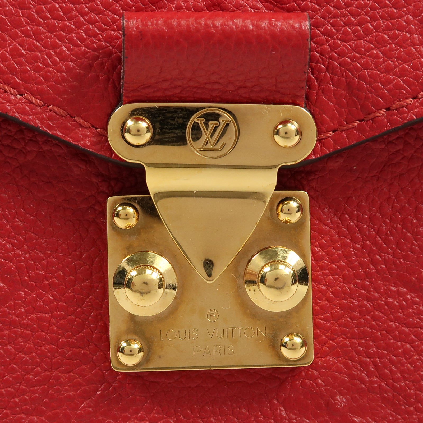 LOUIS VUITTON Monogram Empreinte Pochette Metis金扣手挽肩背兩用袋