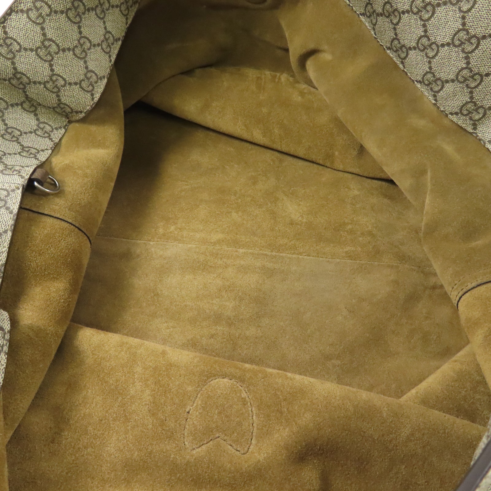 GUCCI 塗層帆布Jackie 1961 Medium銀扣肩背袋
