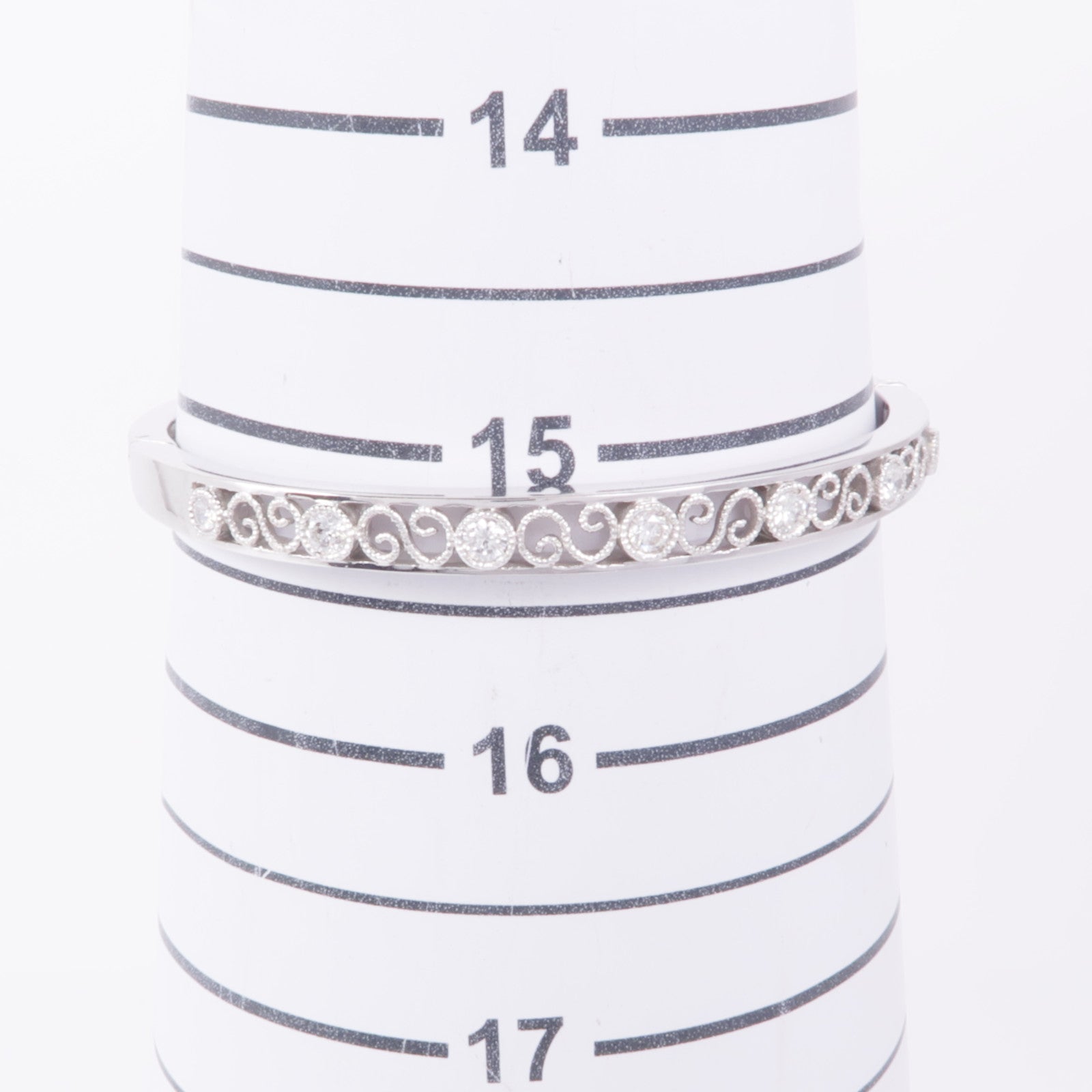 JEWELRY 18K白金Diamond Bracelets鑽石手鐲
