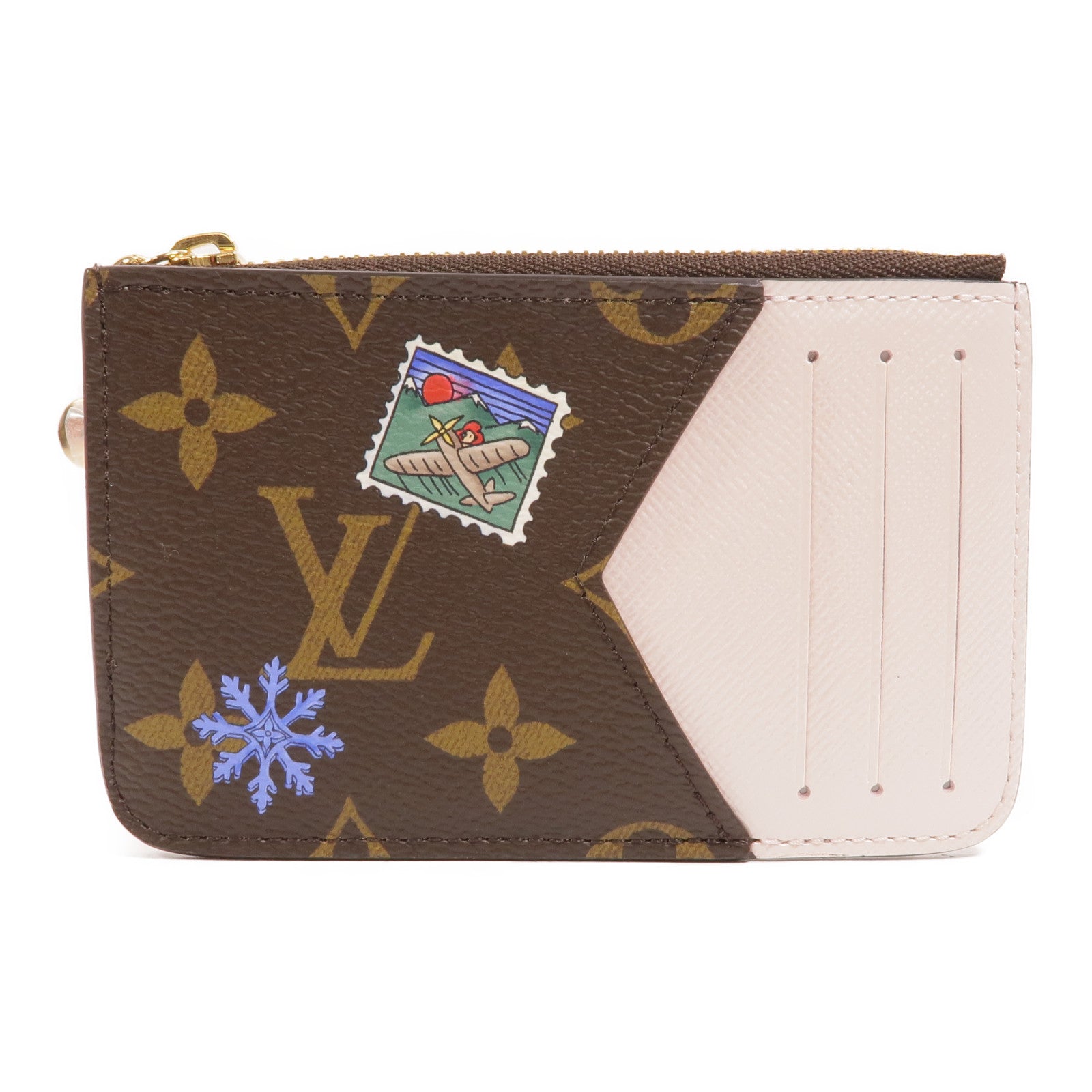 LOUIS VUITTON Monogram Vivienne Romy Card Case卡片套