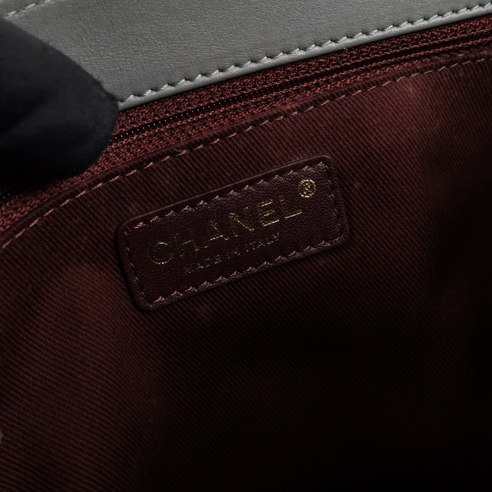 CHANEL 牛皮/羊皮皮革Chain Shoulder Bag鏈帶肩背袋
