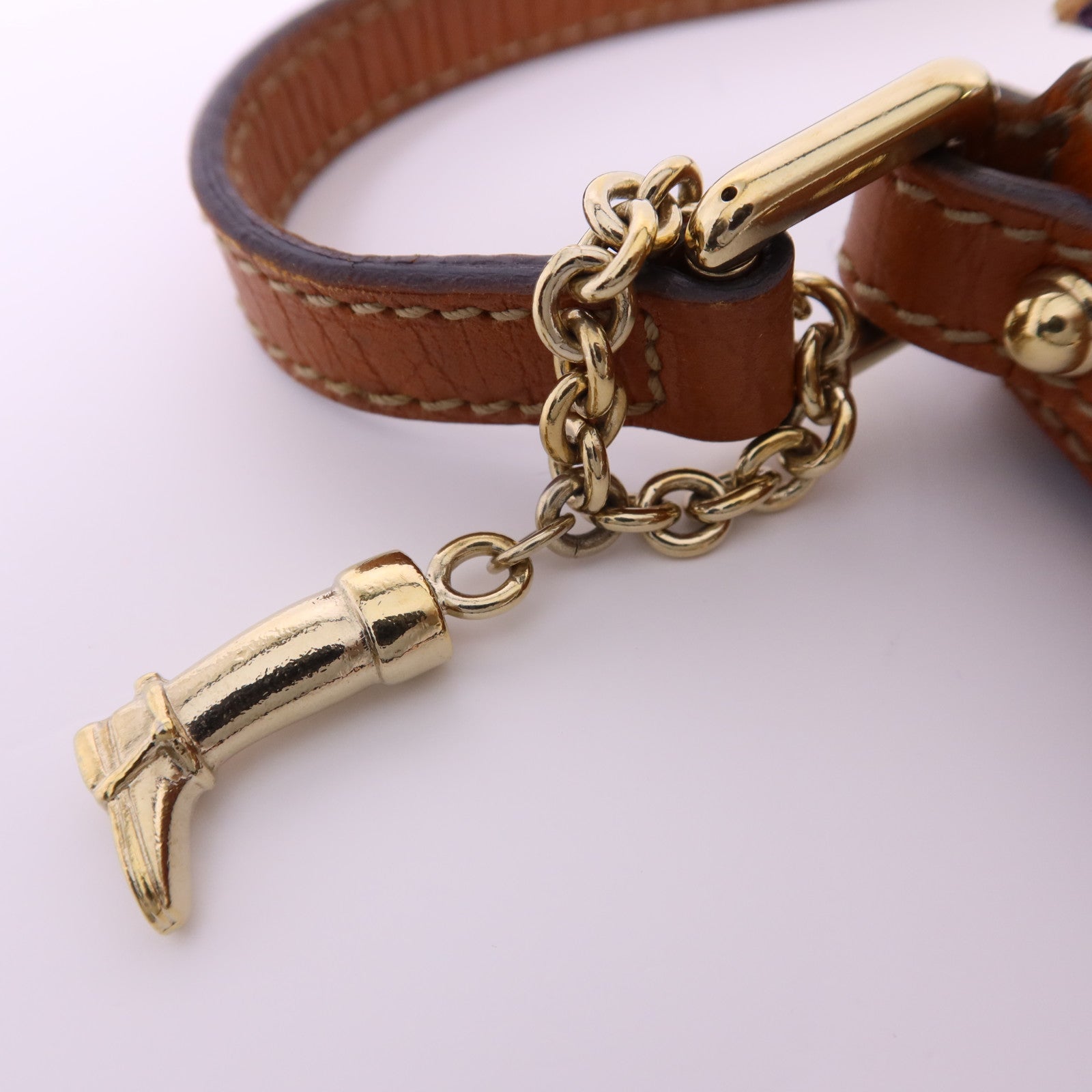 GUCCI 帆布Shoulder Bag金扣肩背袋