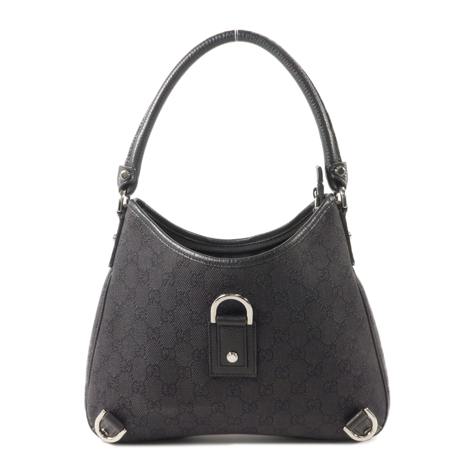 GUCCI 帆布Abbey GG肩背袋