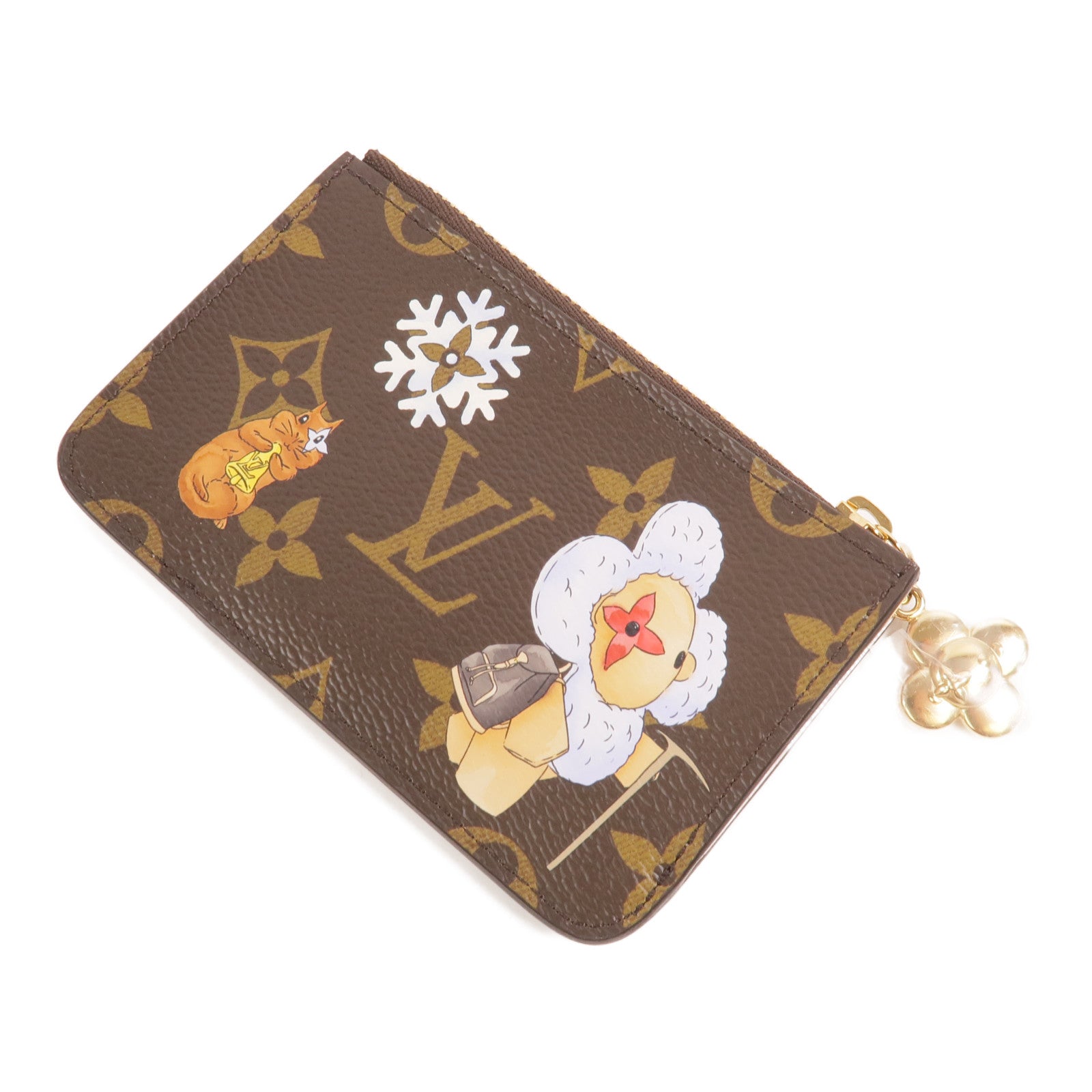 LOUIS VUITTON Monogram Vivienne Romy Card Case卡片套