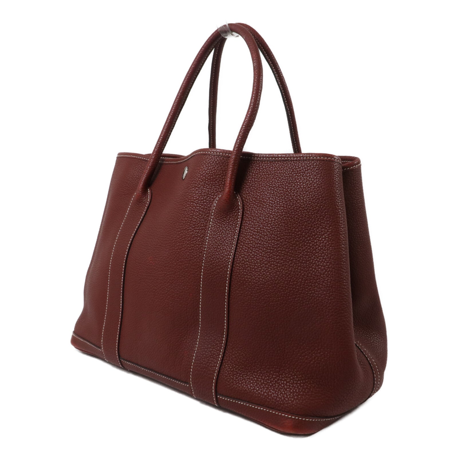 HERMES Negonda皮革Garden Party PM手挽袋Rouge H