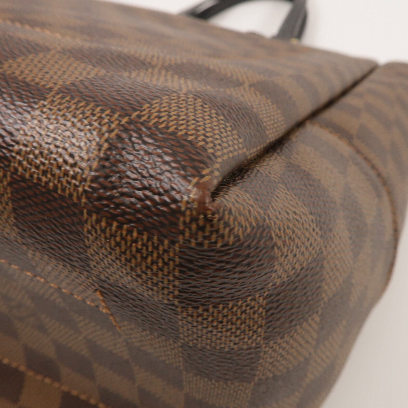 LOUIS VUITTON Damier Belmont MM手挽肩背兩用袋