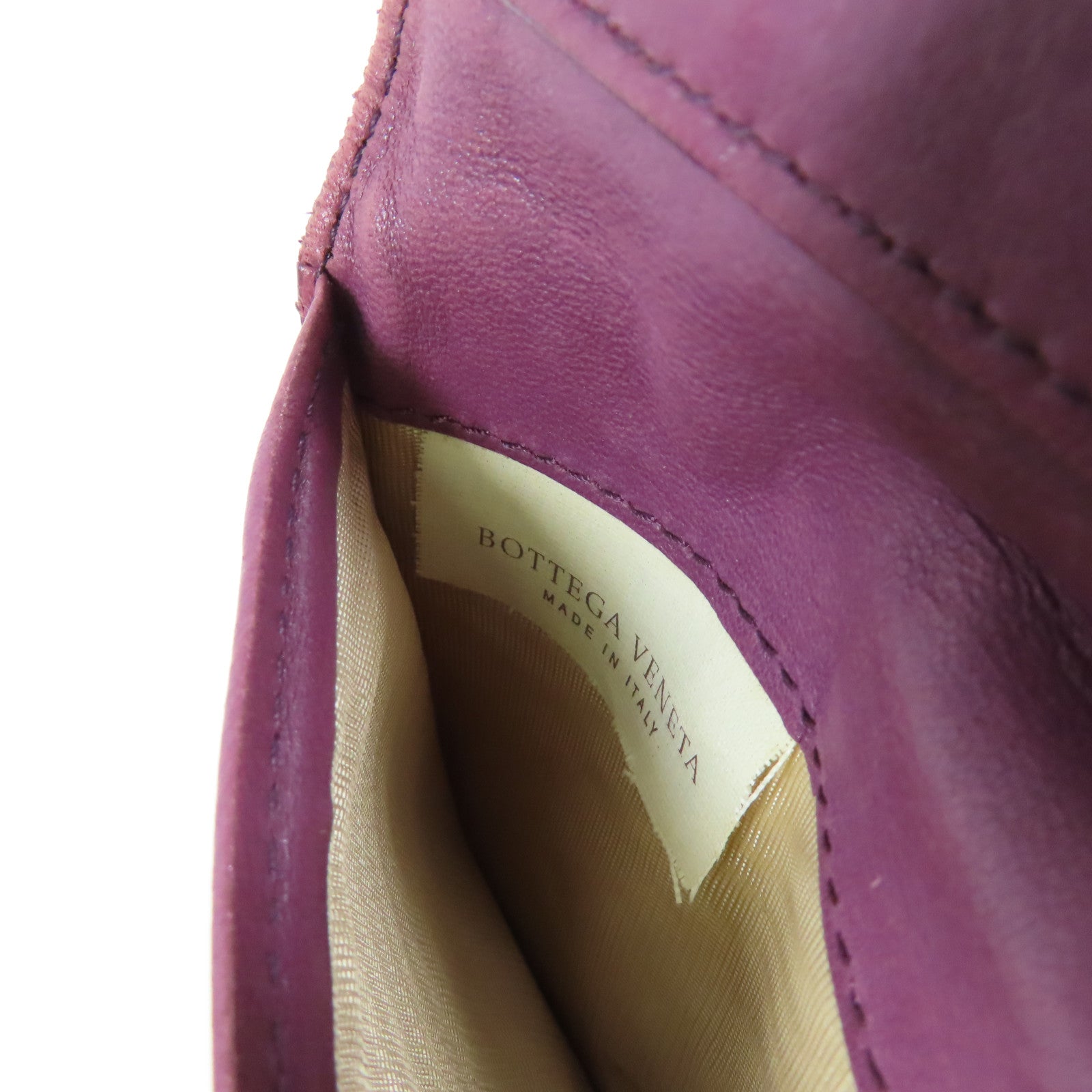 BOTTEGA VENETA 羊皮皮革卡片套