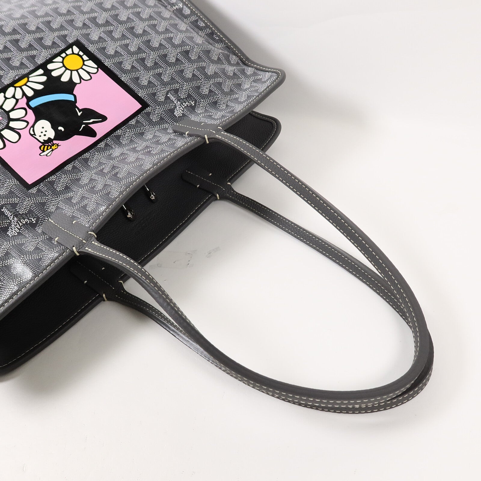 GOYARD 塗層帆布Hardy PM手挽袋
