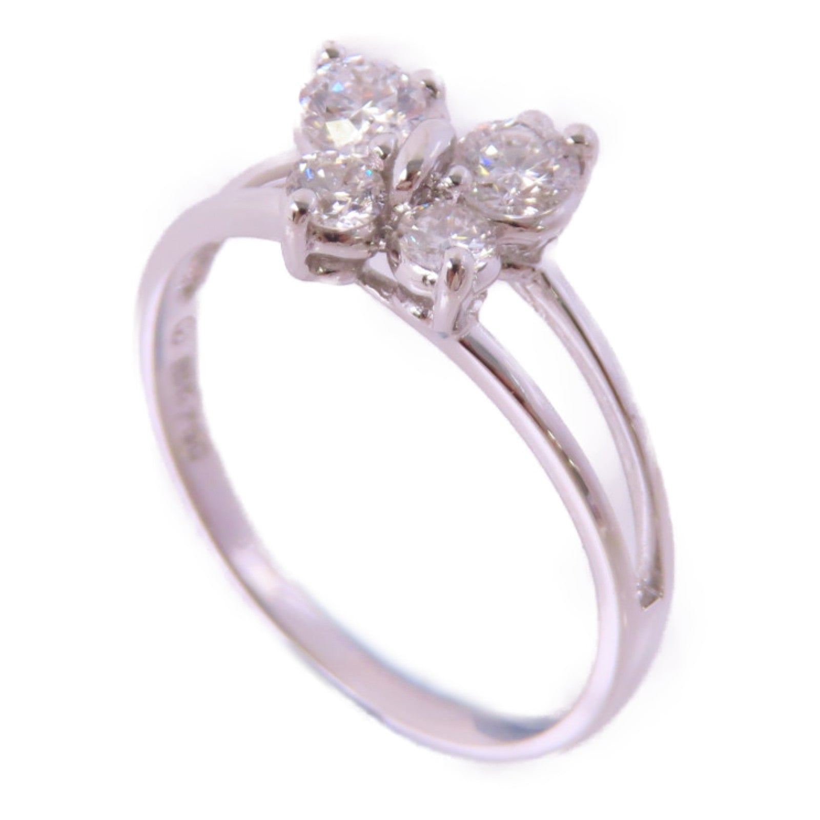 JEWELRY 【激減優惠】18K白金/0.47ct鑽石Diamond Ring戒指US#6.5