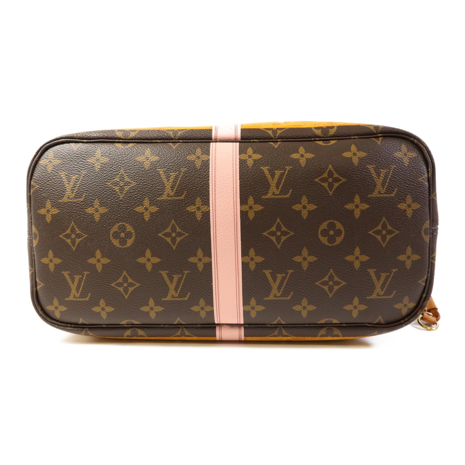 LOUIS VUITTON Monogram Summer Trunk Neverfull MM金扣肩背袋