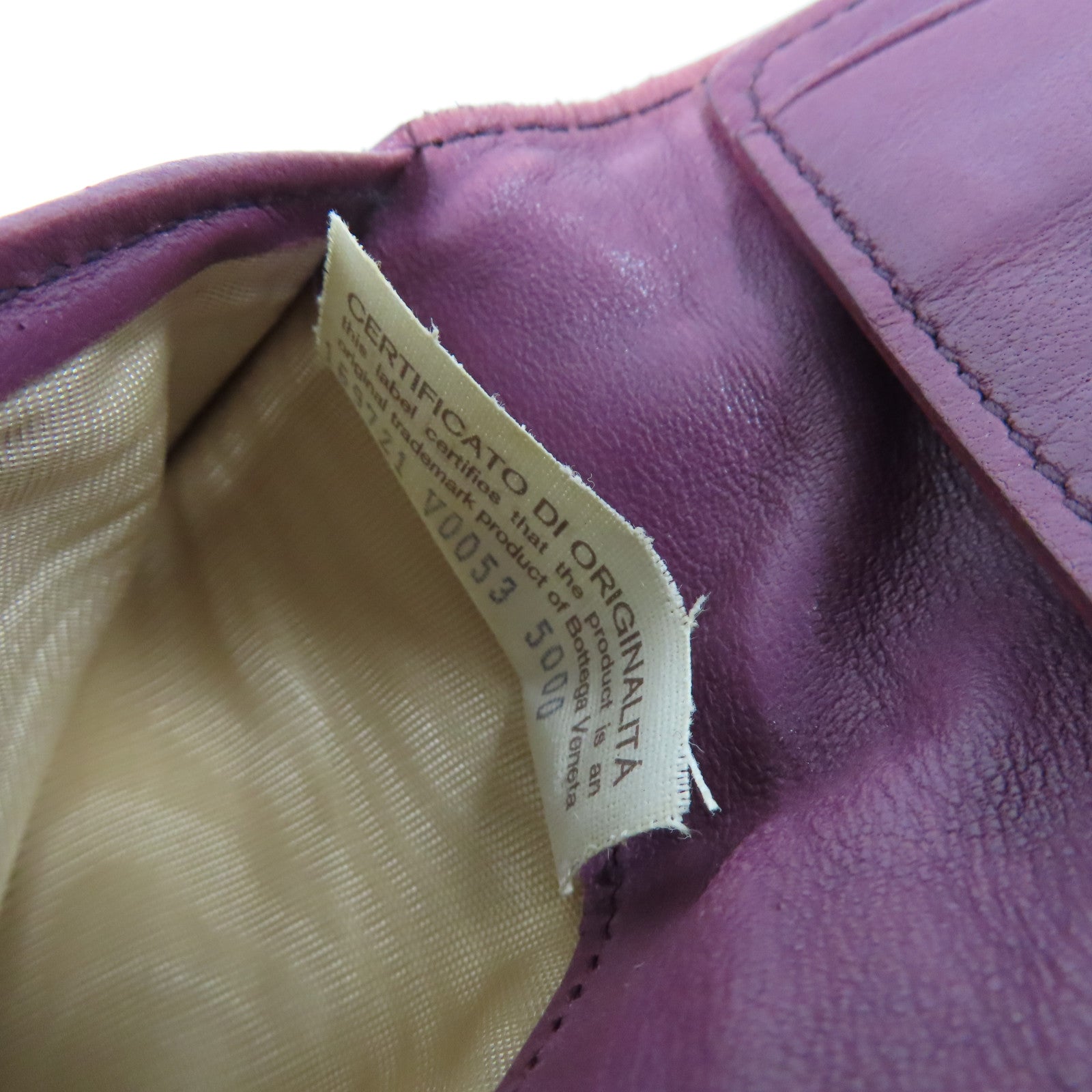 BOTTEGA VENETA 羊皮皮革卡片套