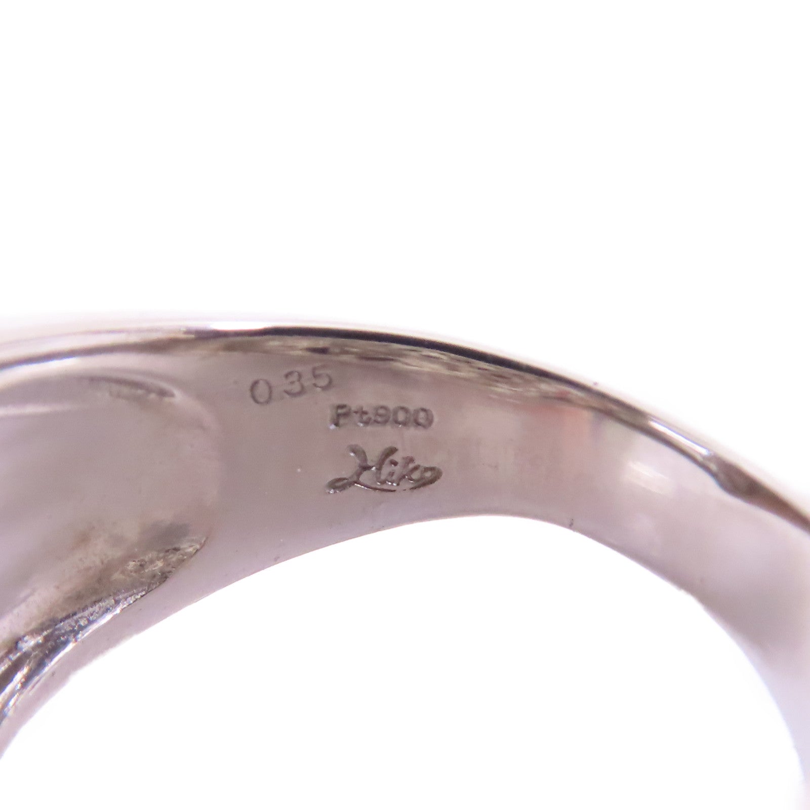 JEWELRY 【激減優惠】PT900鉑金/鑽石Diamond Ring戒指US#6.25