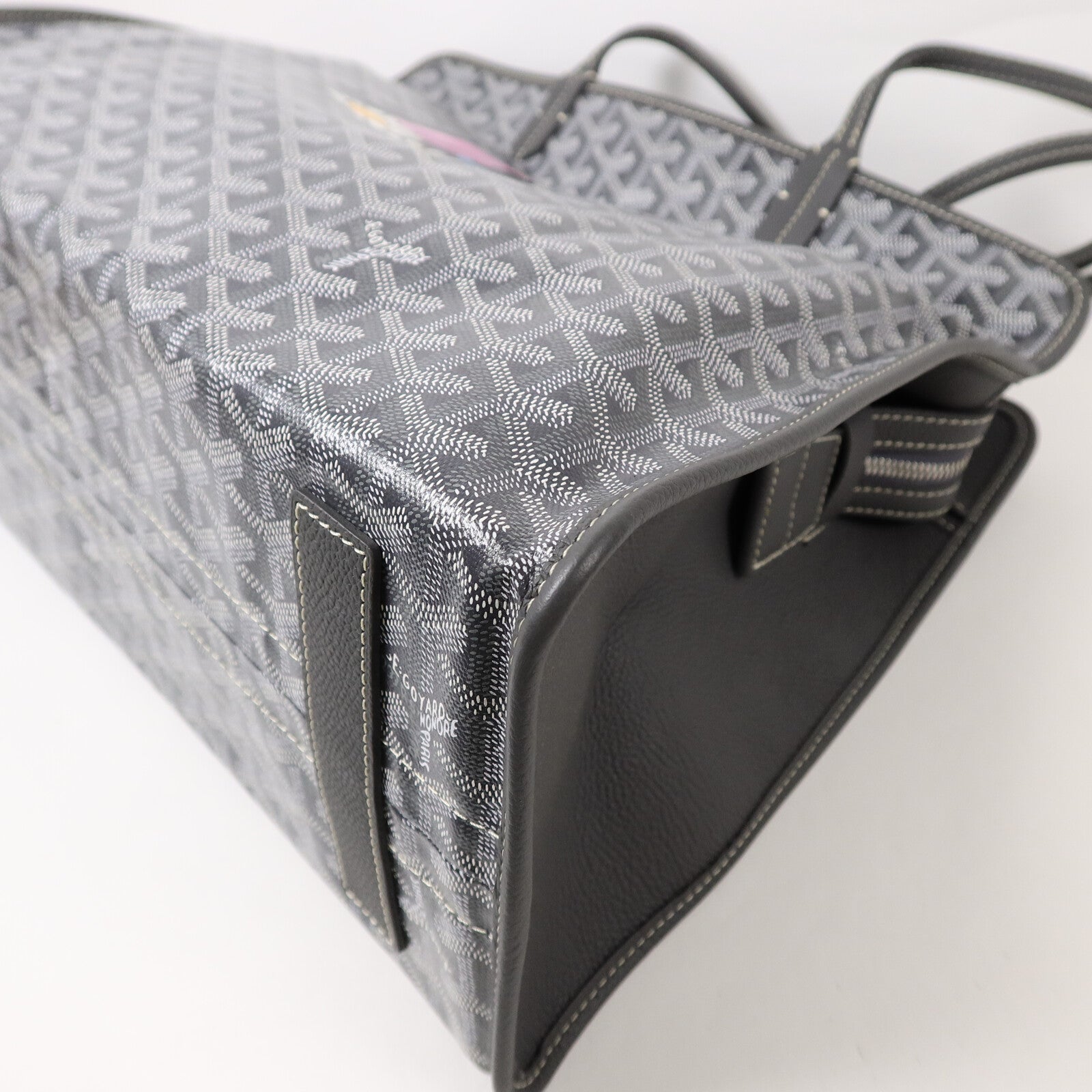 GOYARD 塗層帆布Hardy PM手挽袋