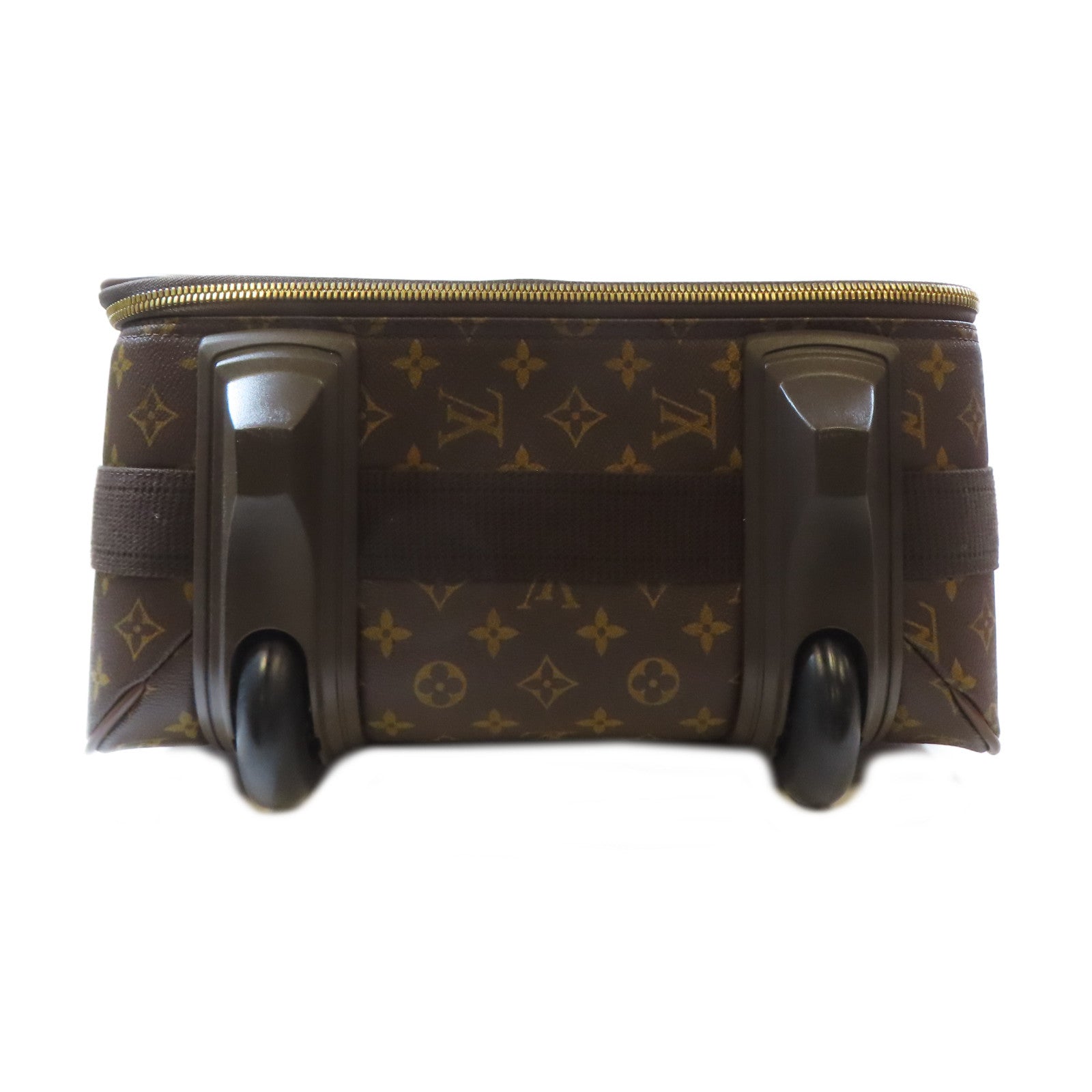 LOUIS VUITTON Monogram Pegase金扣行李箱啡色