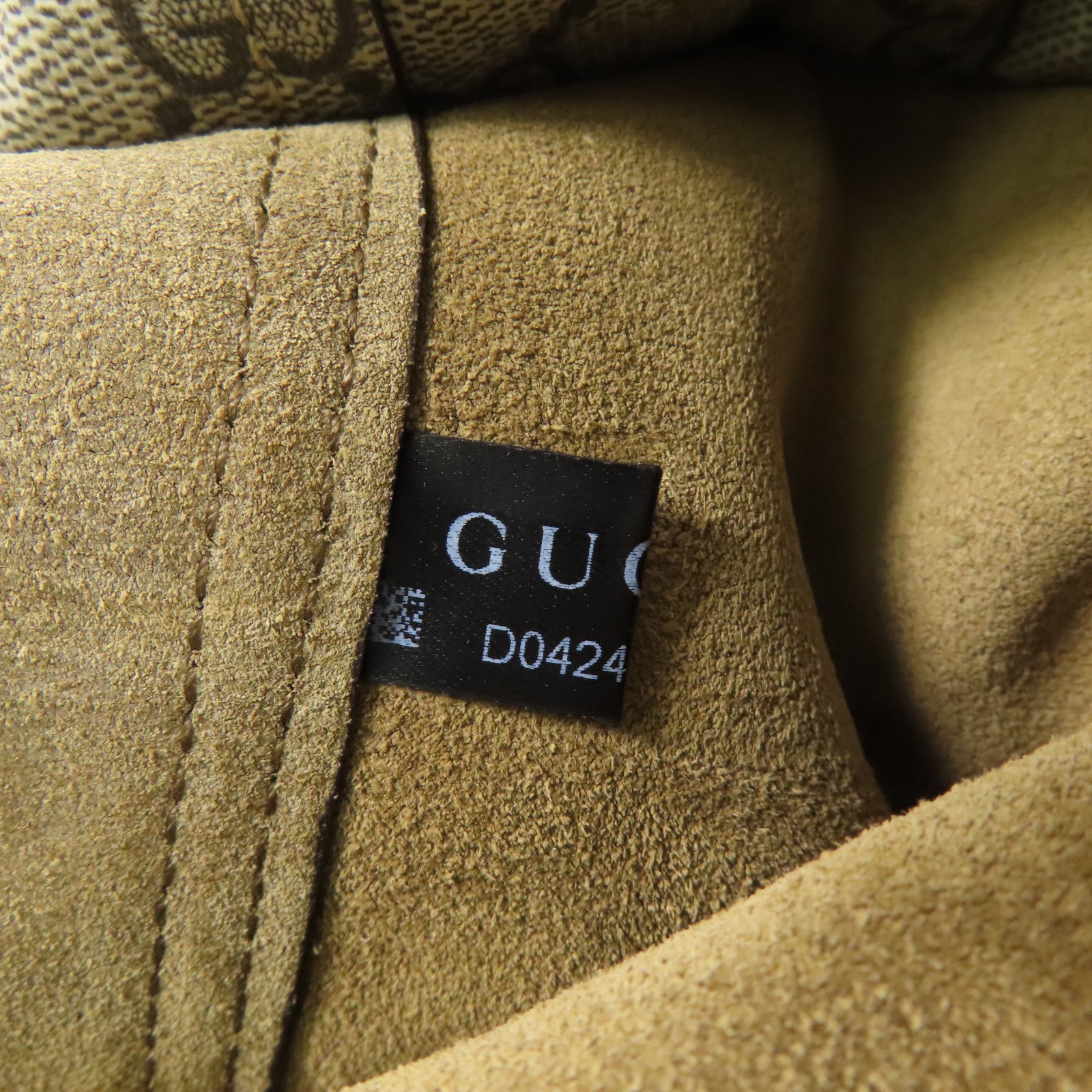 GUCCI 塗層帆布Jackie 1961 Medium銀扣肩背袋