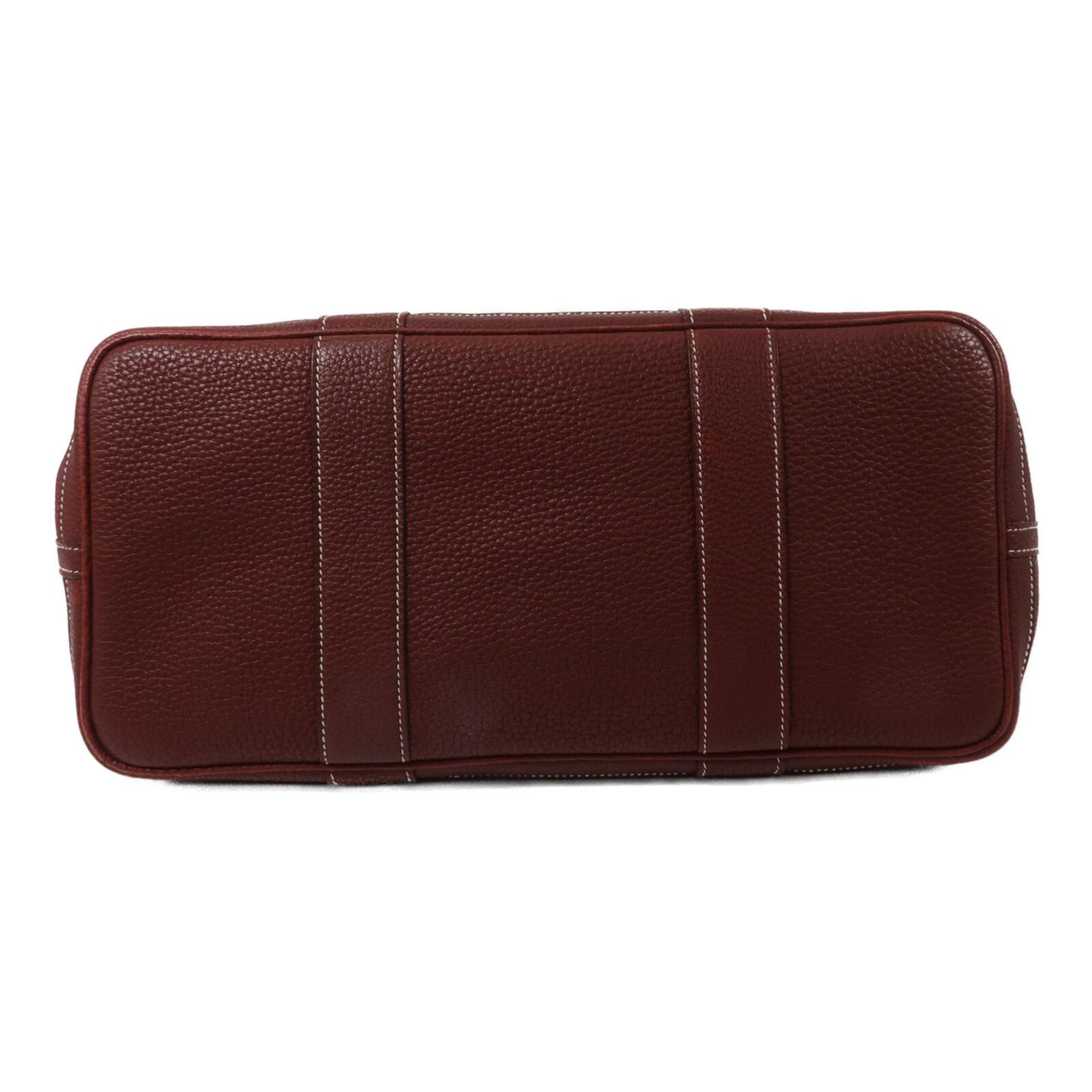 HERMES Negonda皮革Garden Party PM手挽袋Rouge H