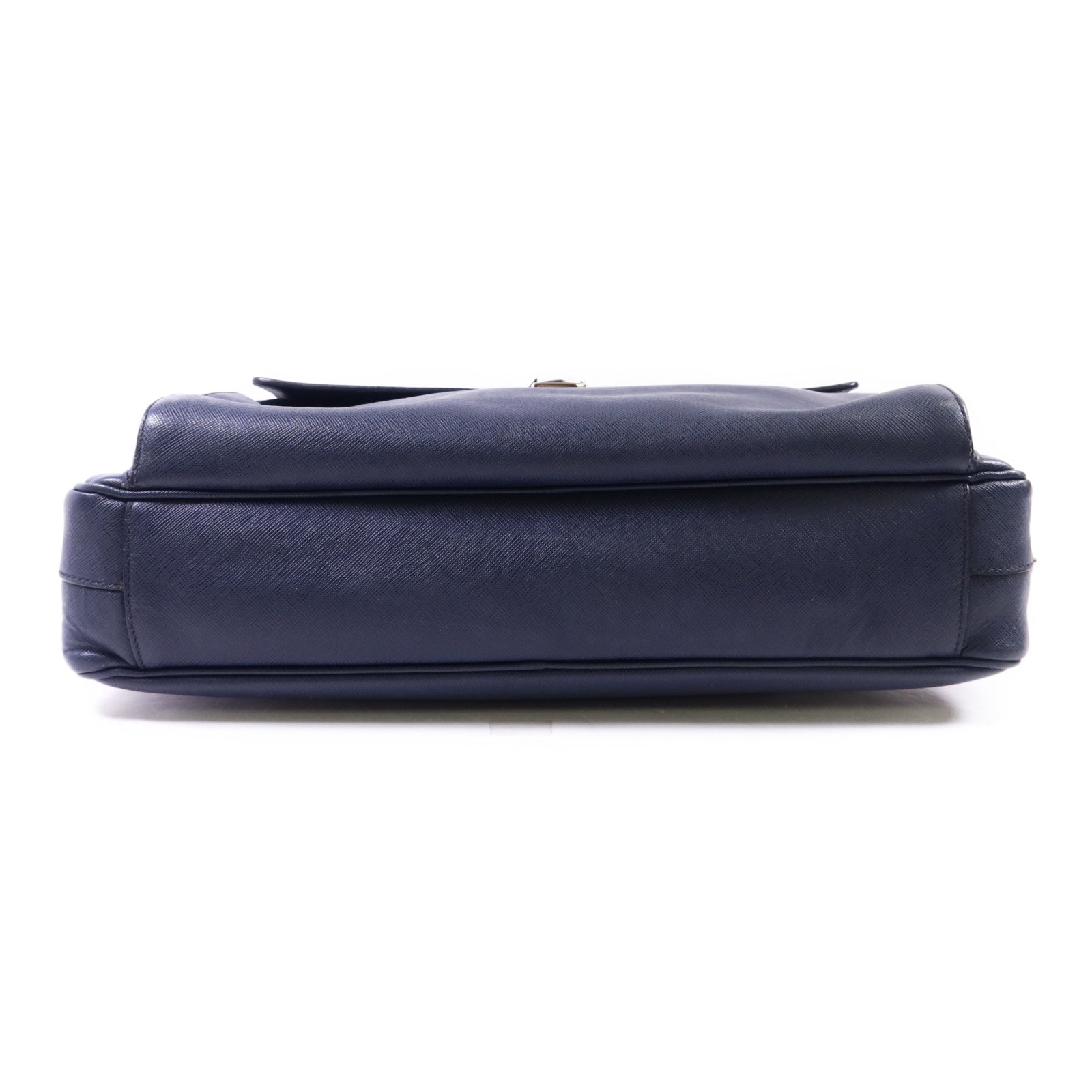 PRADA Saffiano皮革Shoulder Bag銀扣肩背袋