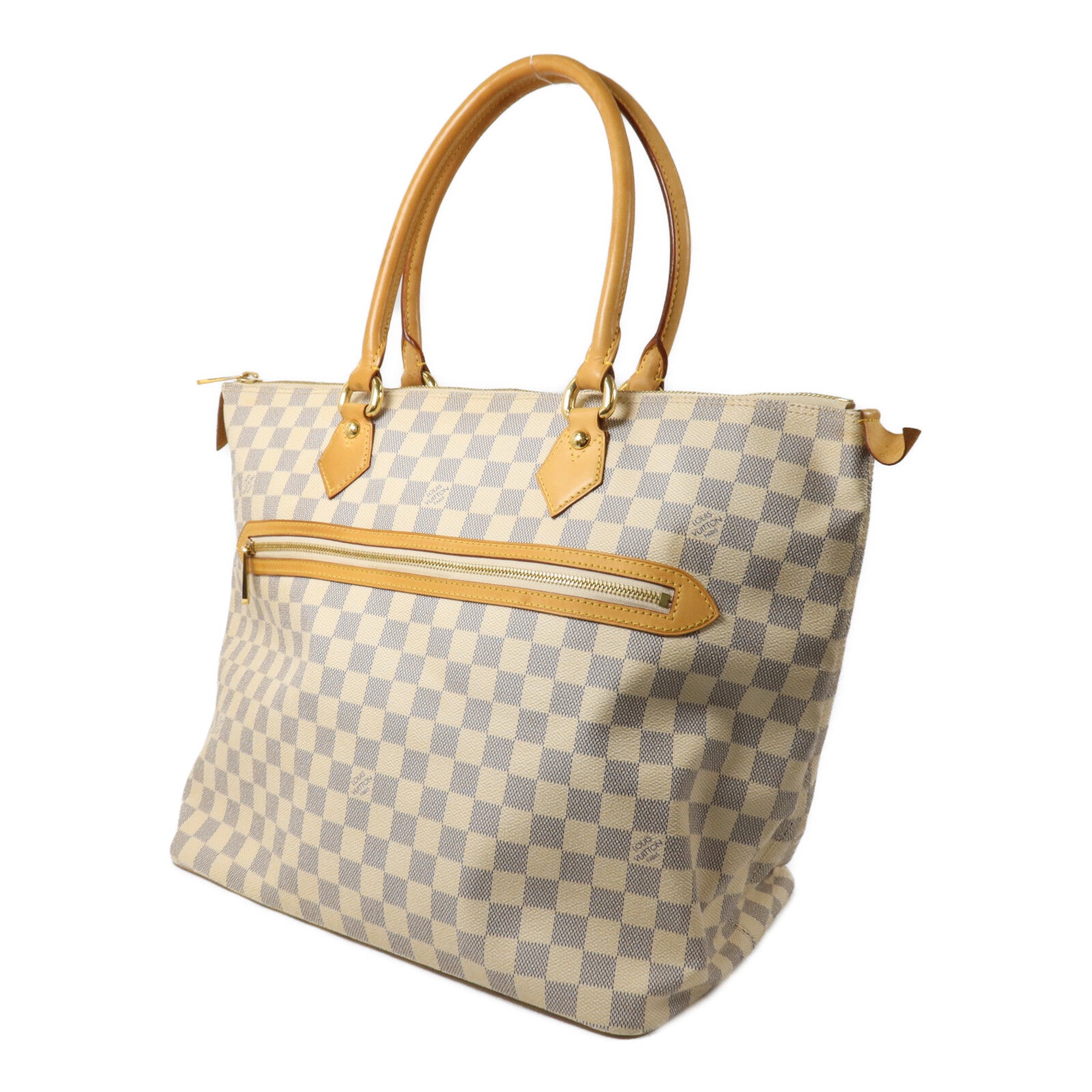 LOUIS VUITTON Damier Azur Saleya GM手挽袋