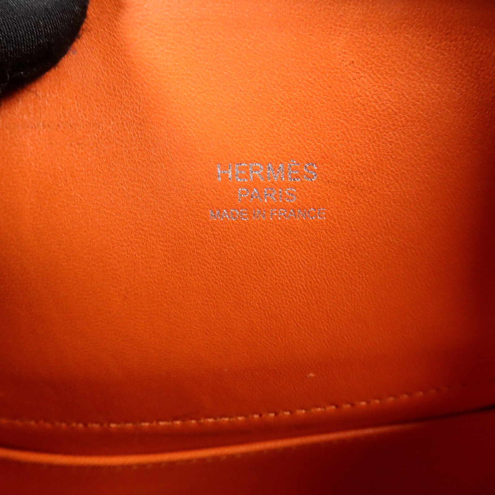 HERMES Epsom皮革Bolide 27手挽袋Feu