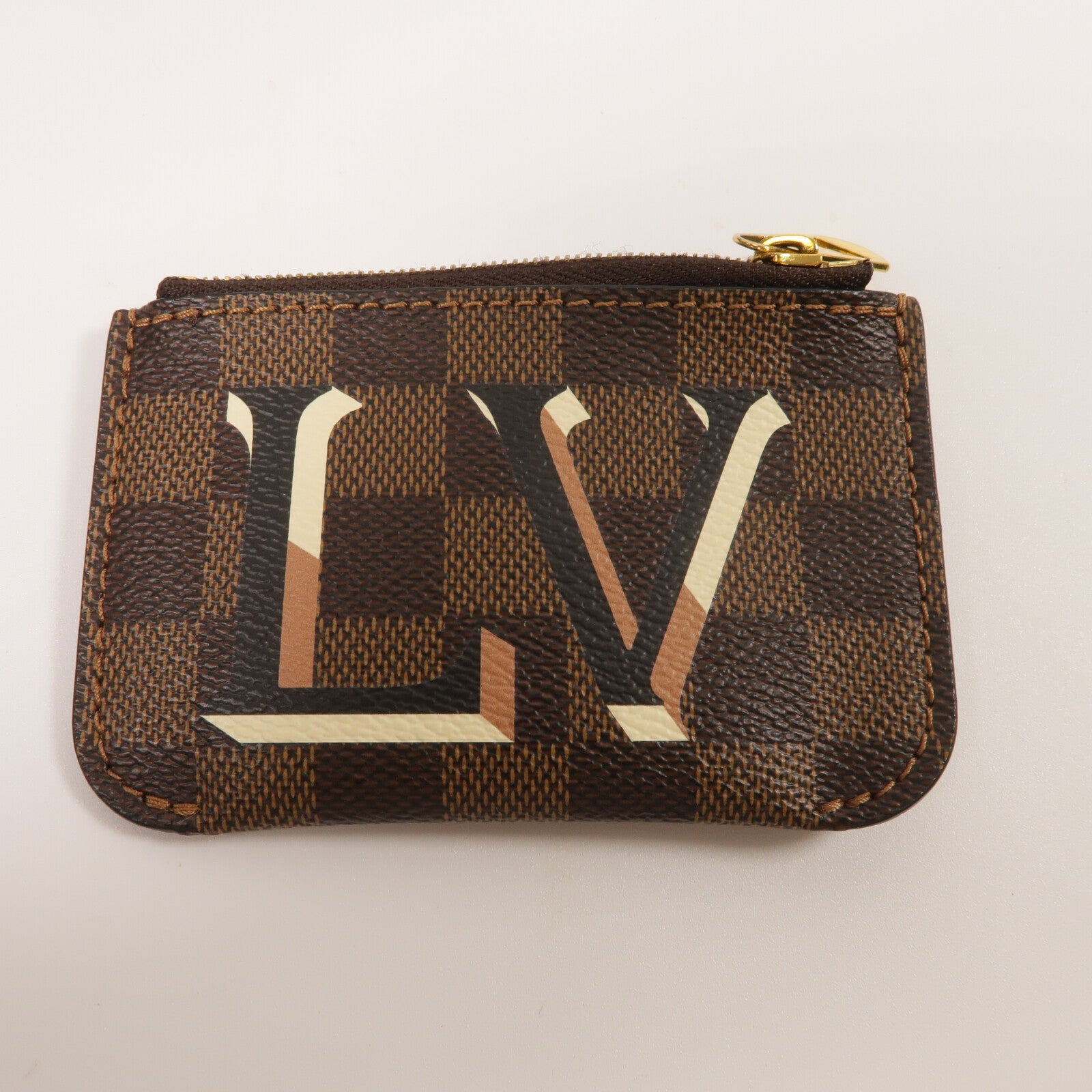 LOUIS VUITTON Damier Belmont MM手挽肩背兩用袋