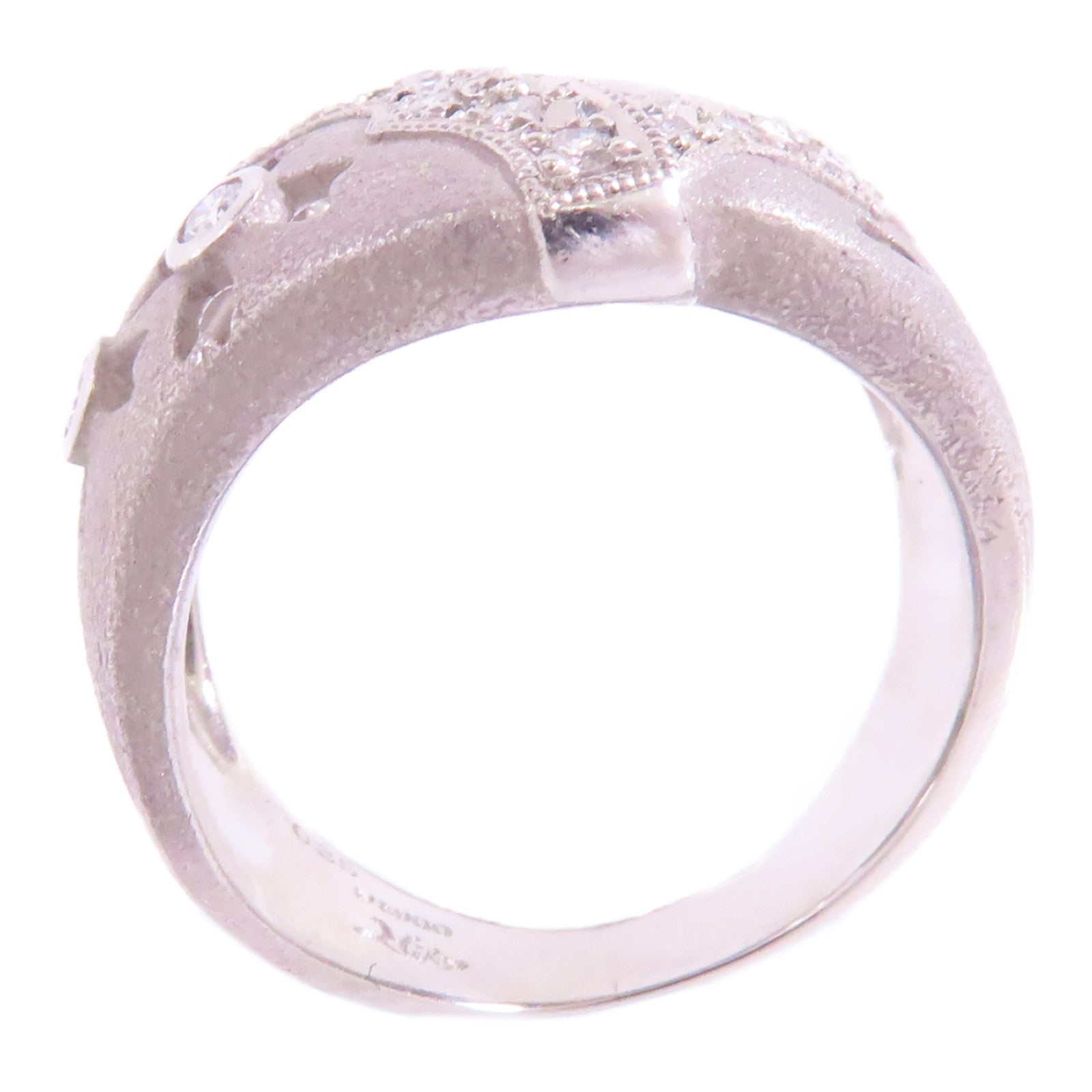 JEWELRY 【激減優惠】PT900鉑金/鑽石Diamond Ring戒指US#6.25