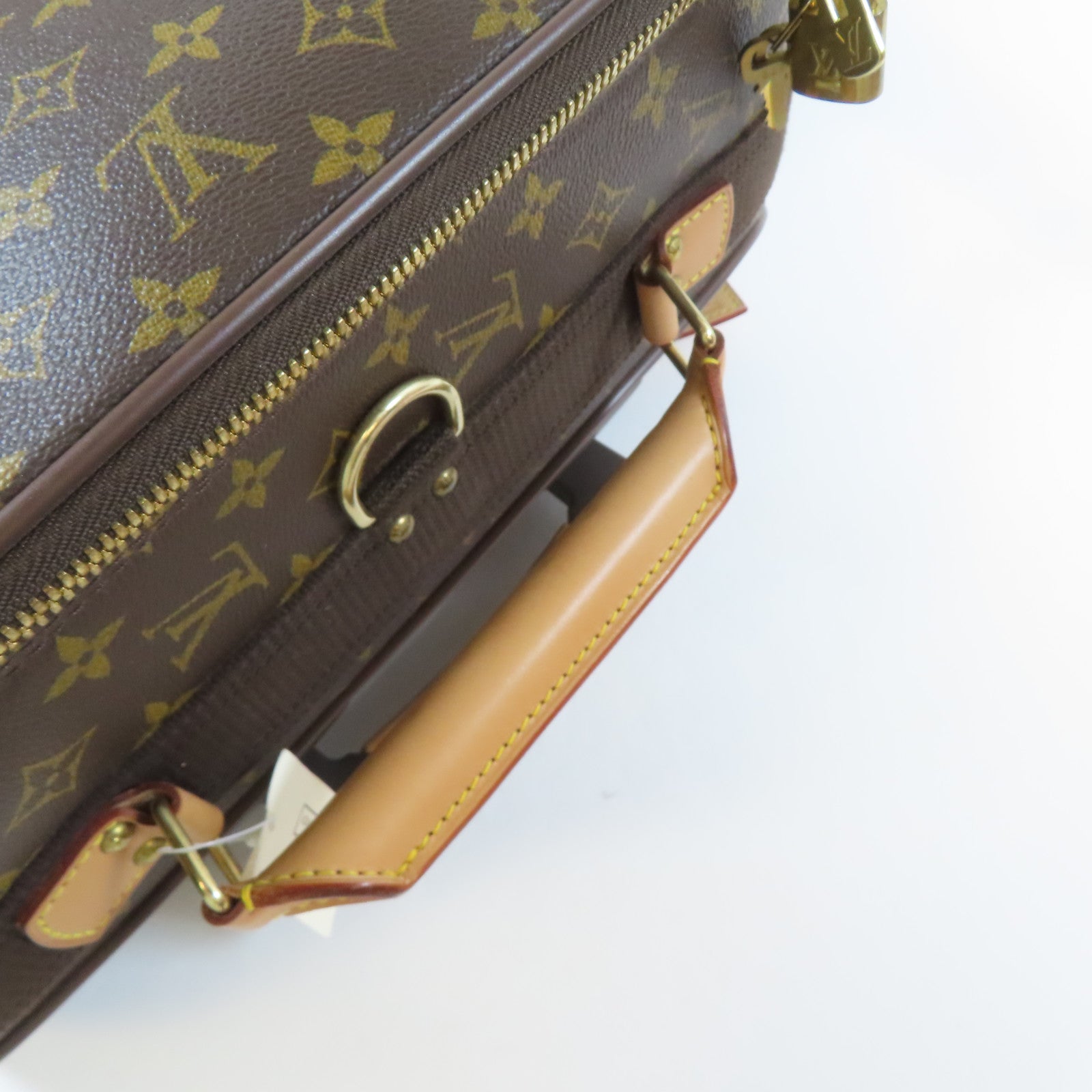 LOUIS VUITTON Monogram Pegase金扣行李箱啡色
